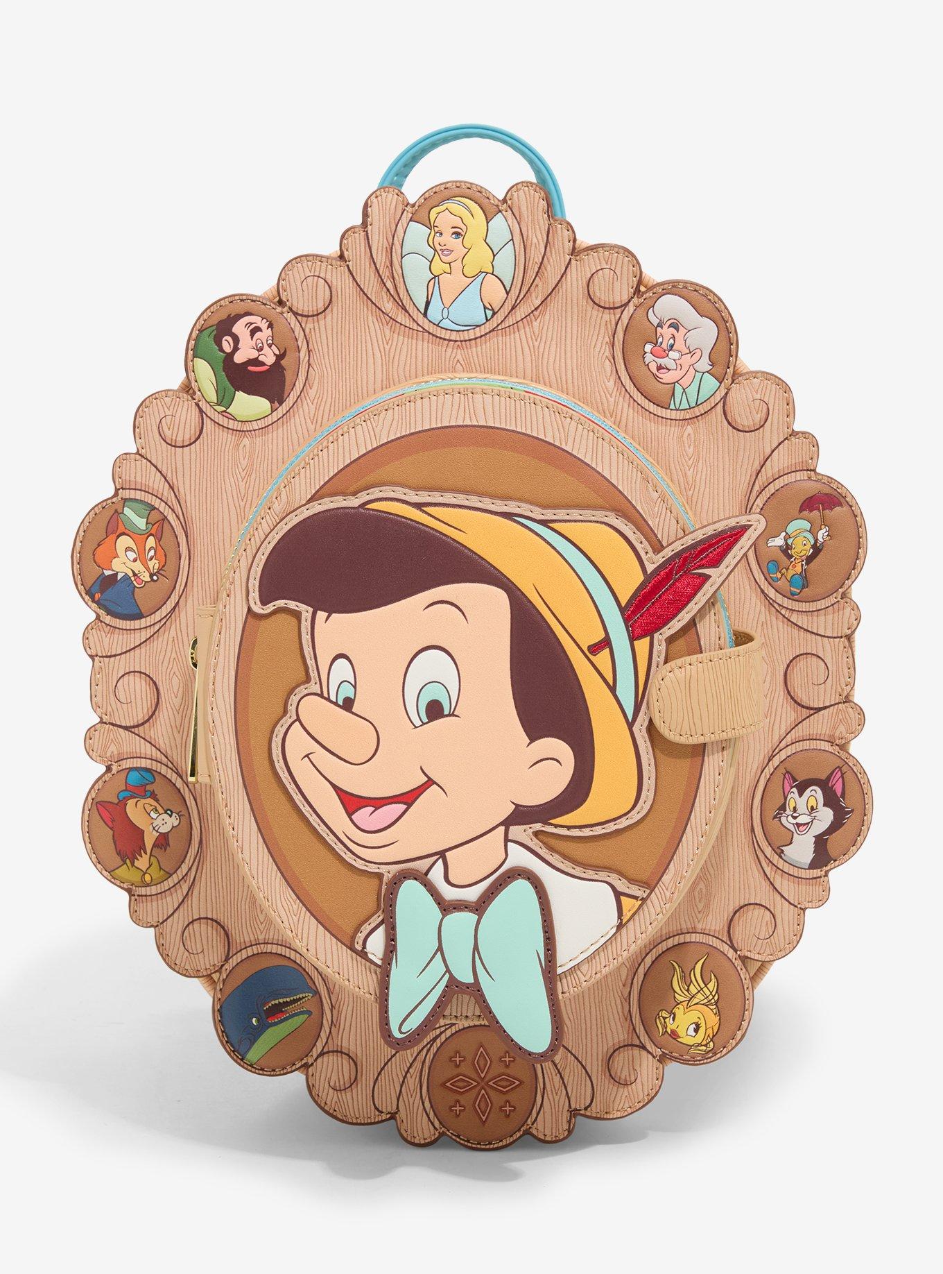 Loungefly Disney Pinocchio Cameo Mini Backpack, , hi-res