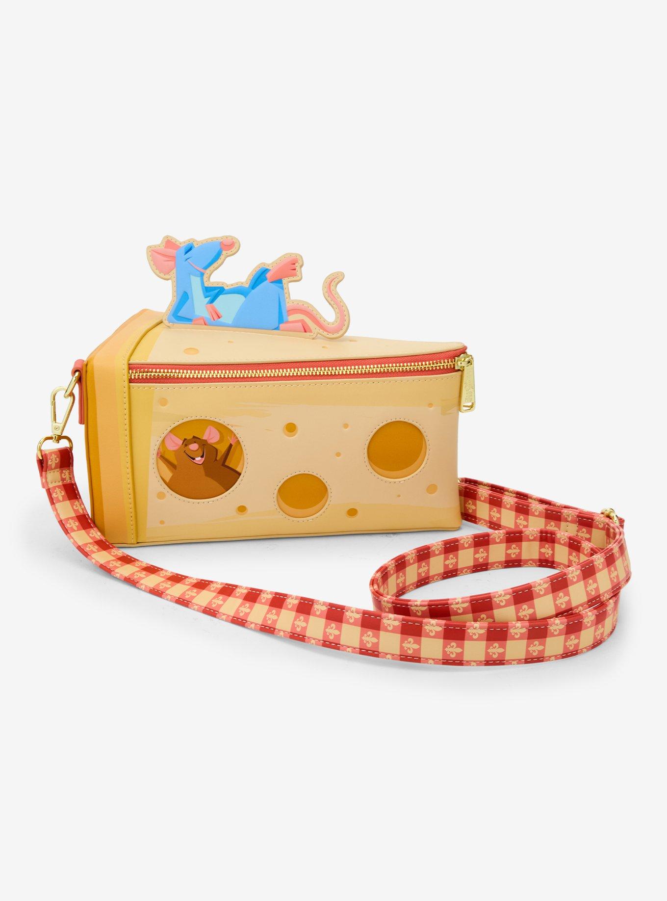 Loungefly Disney Pixar Ratatouille Cheese Figural Crossbody Bag, , hi-res