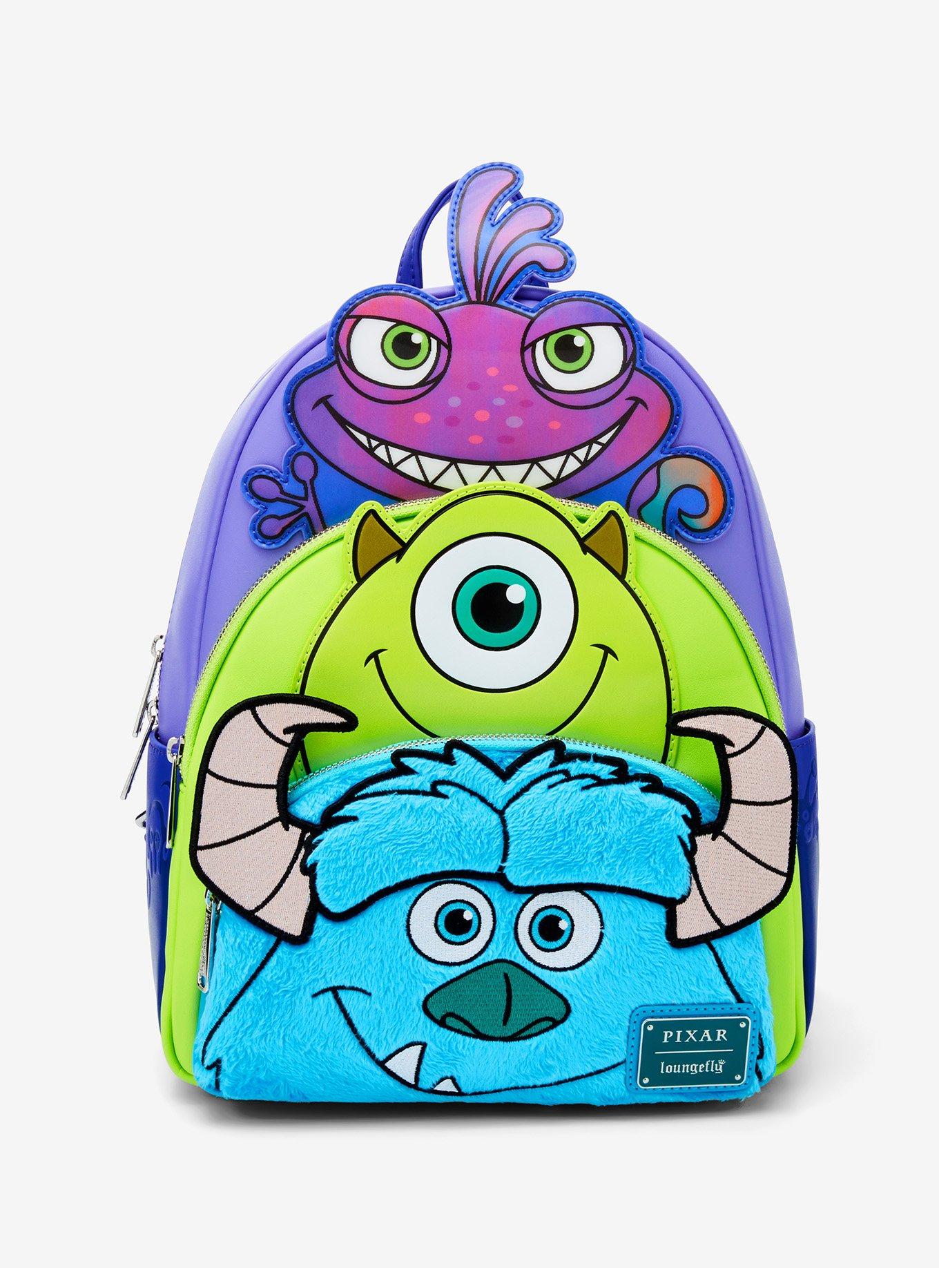 Loungefly Disney Pixar Monsters, Inc. Trio Mini Backpack, , hi-res