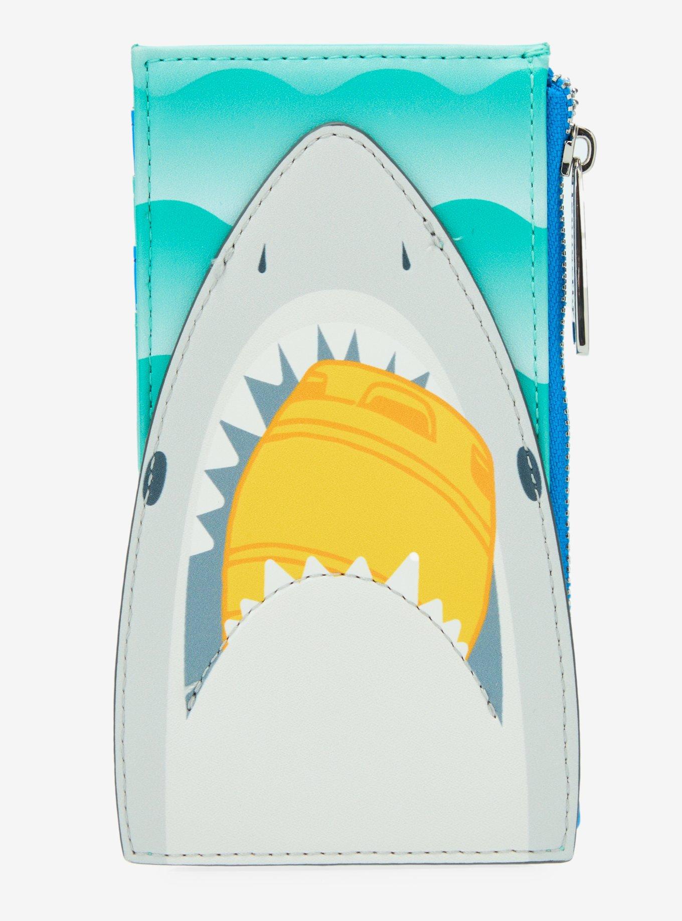 Loungefly Jaws Shark Vertical Card Holder | Hot Topic