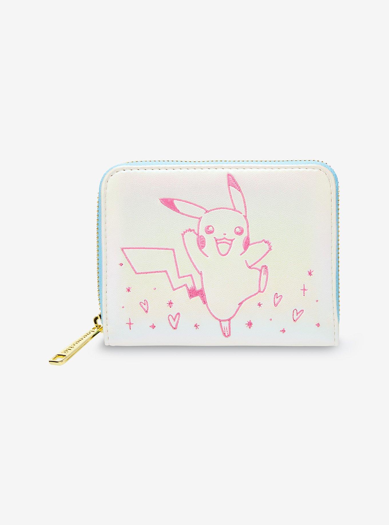 Loungefly Pokemon Pikachu Treats Iridescent Mini Zipper Wallet, , hi-res
