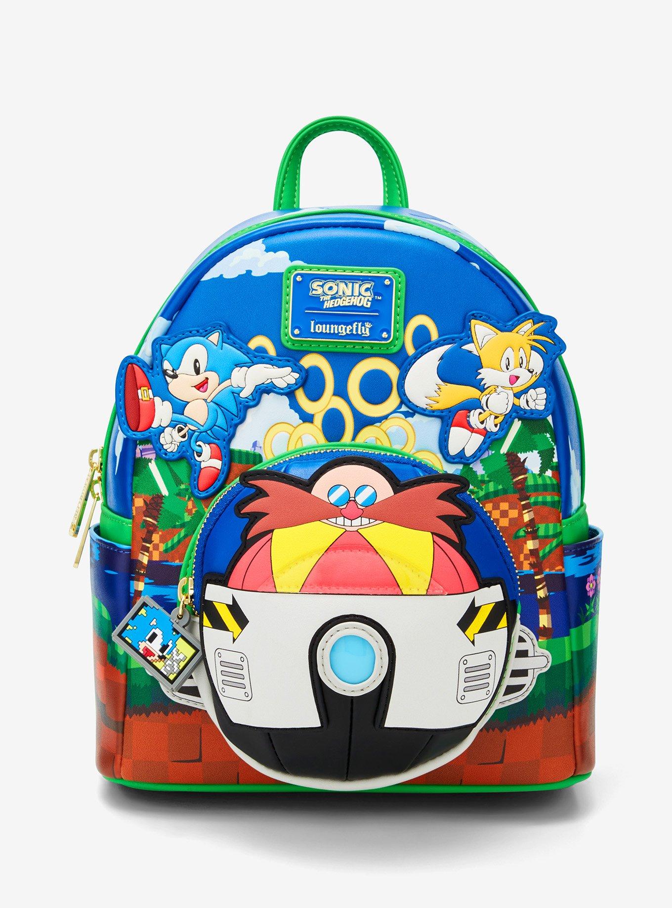 Loungefly Sonic The Hedgehog Egg Mobile Light-Up Mini Backpack, , hi-res