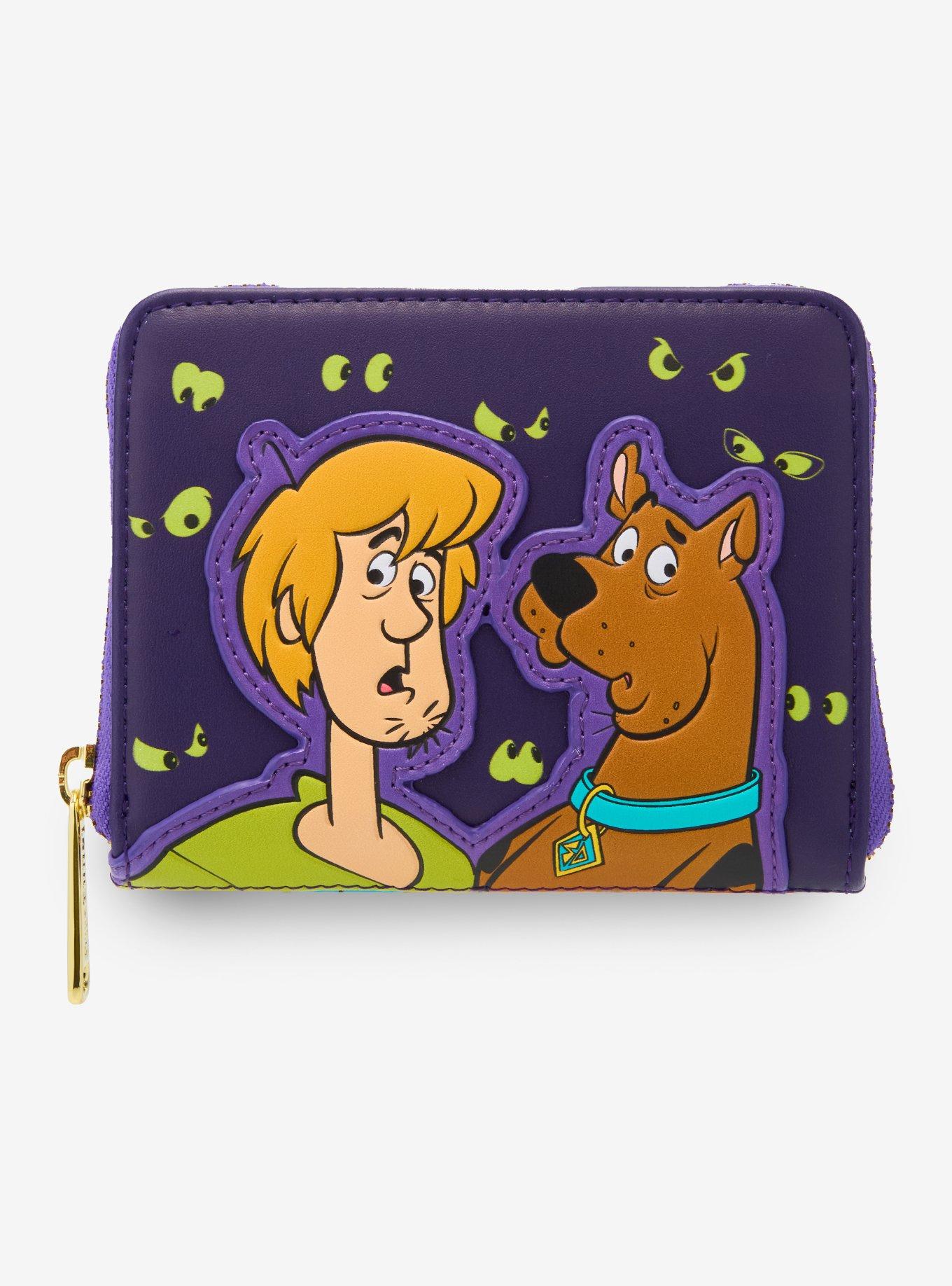 Loungefly Scooby-Doo! Eyes Glow-In-The-Dark Mini Wallet, , hi-res