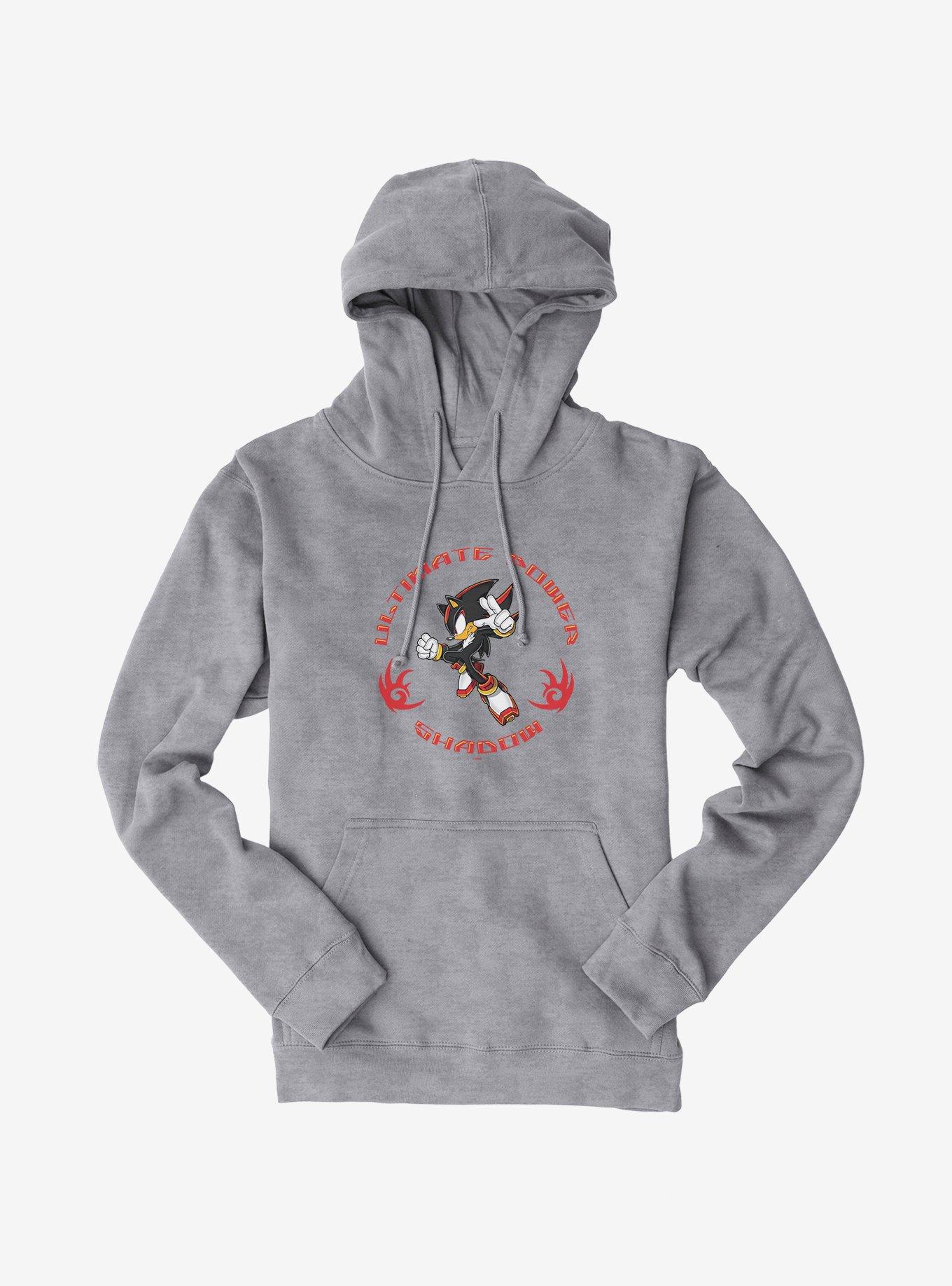 Sonic The Hedgehog Ultimate Power Shadow Hoodie, SPORT GRAY, hi-res