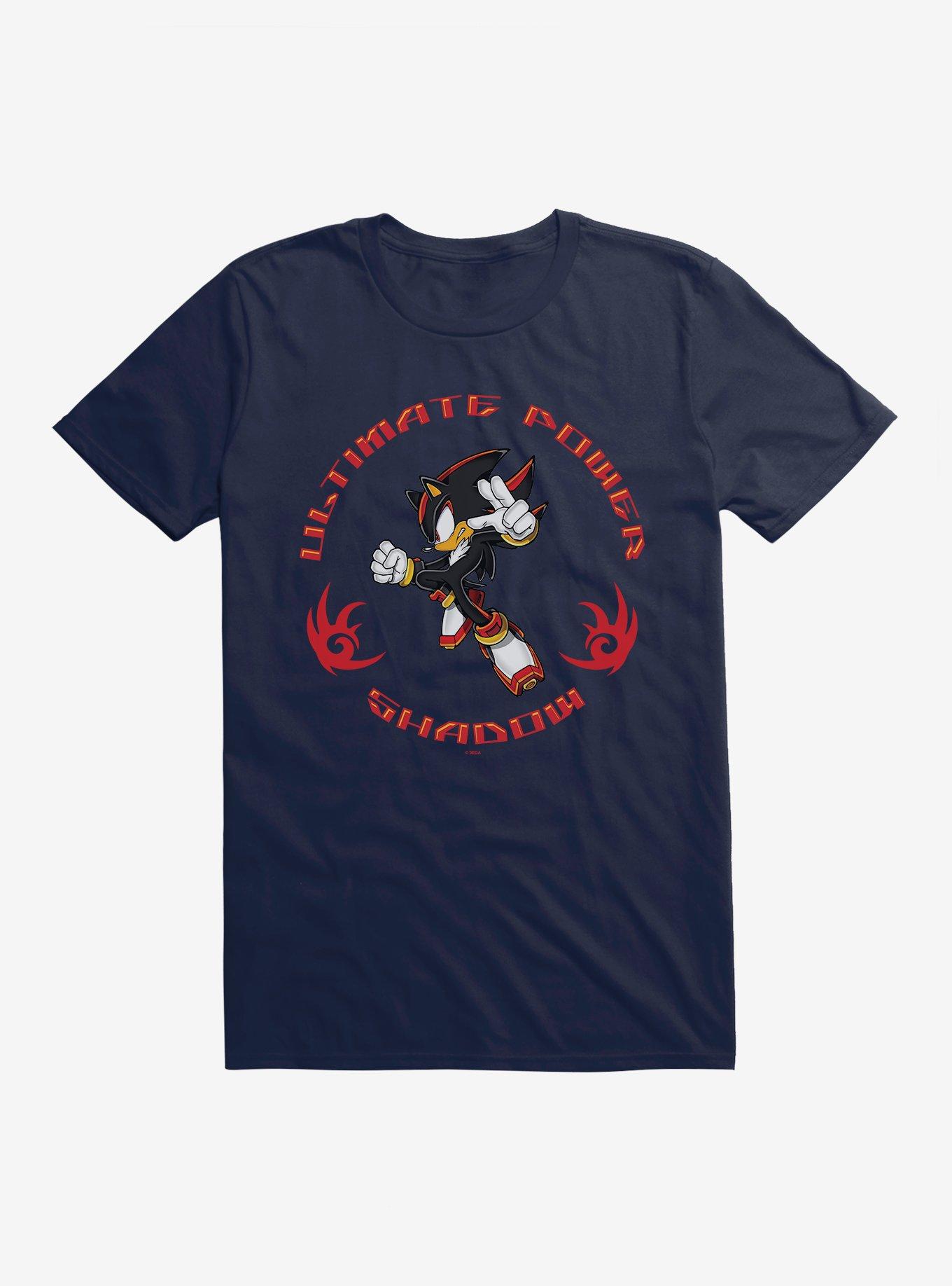 Sonic The Hedgehog Ultimate Power Shadow T-Shirt, MIDNIGHT NAVY, hi-res