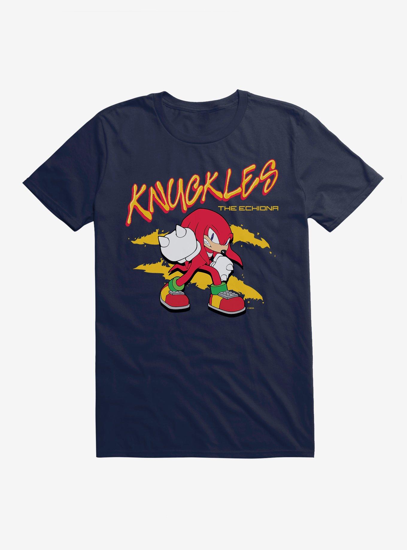 Sonic The Hedgehog Knuckles The Echidna T-Shirt, , hi-res