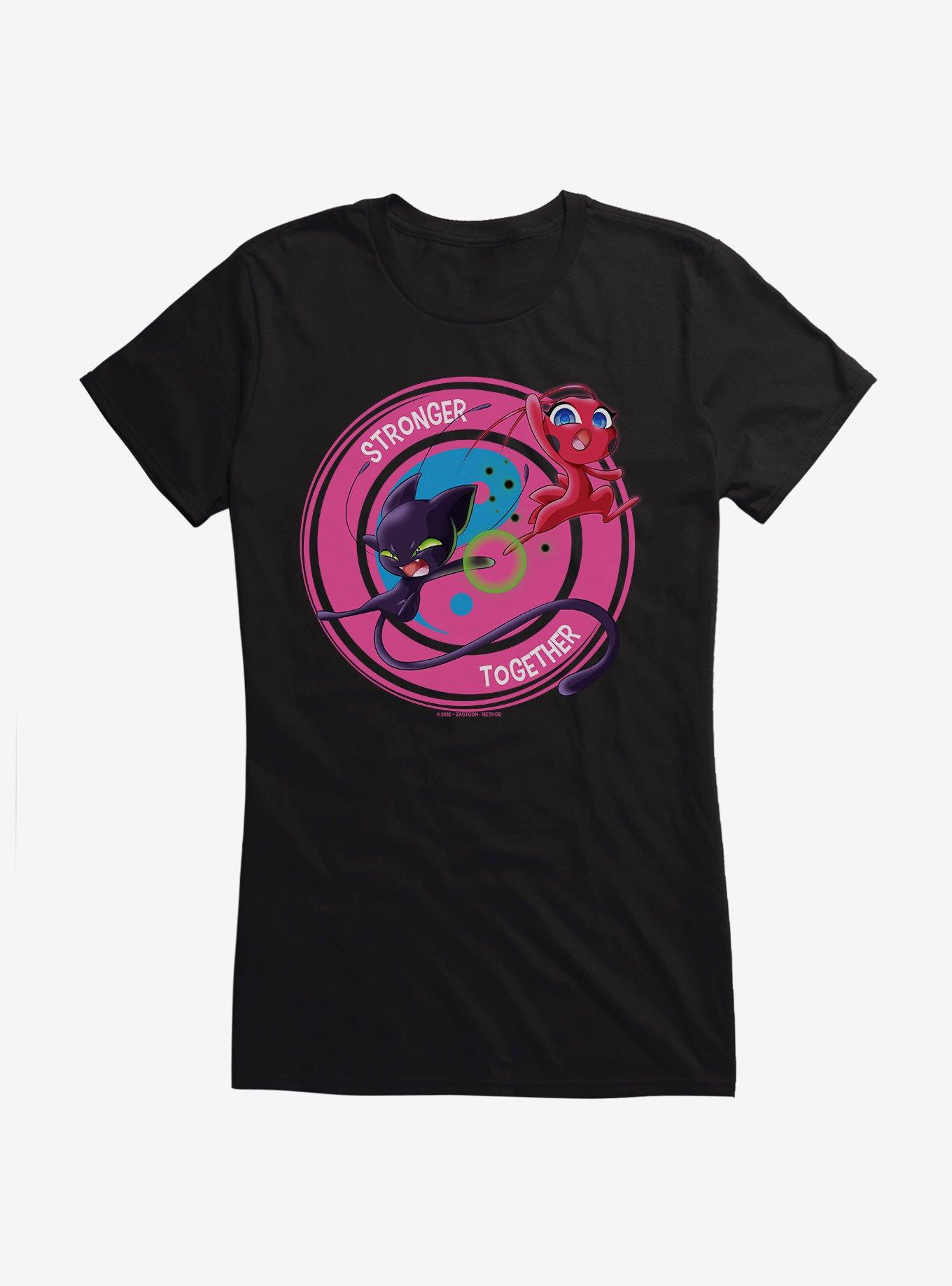 Miraculous: Tales of Ladybug & Cat Noir Ladybug Stronger Together Girls T-Shirt