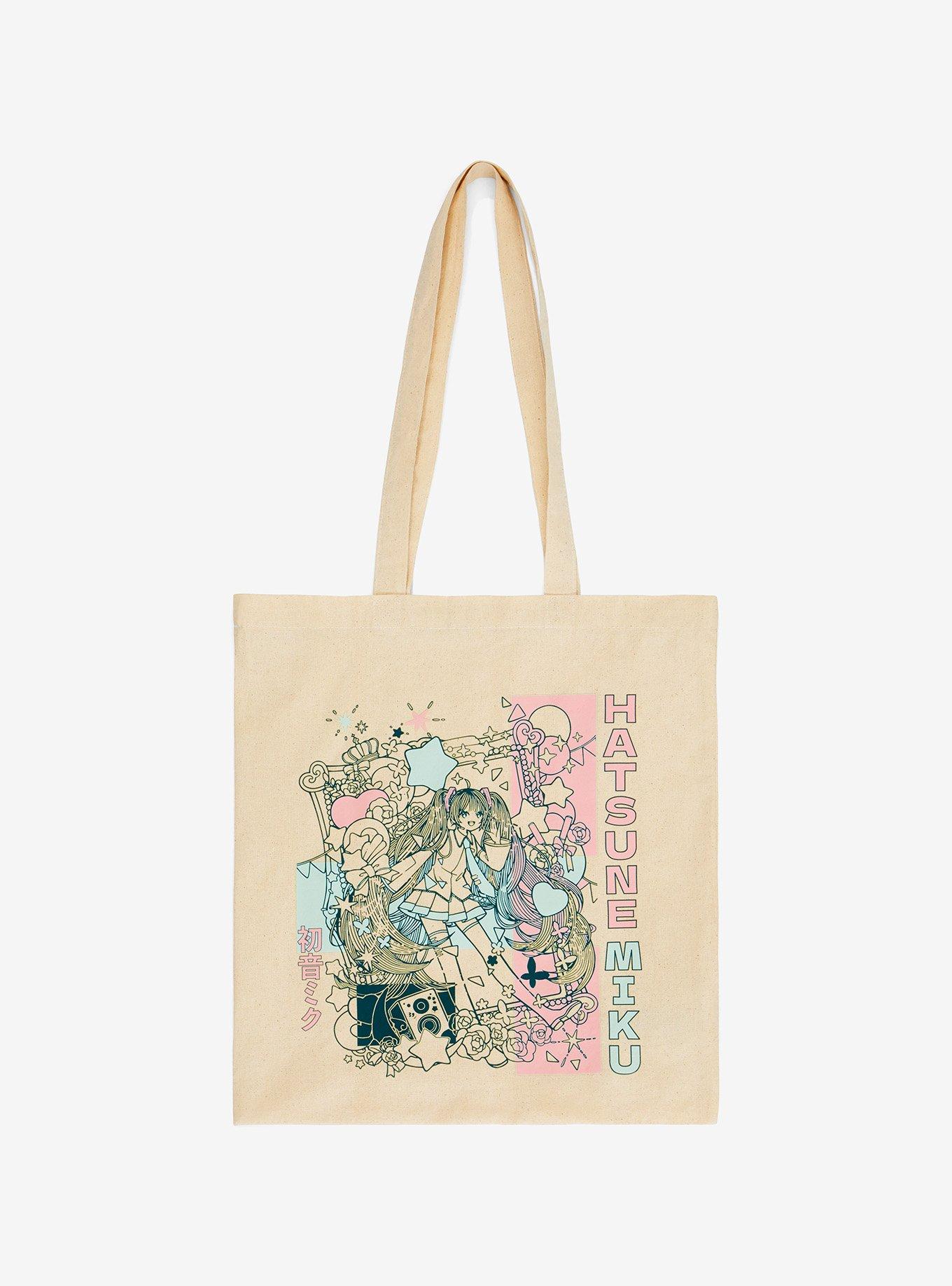 Hatsune Miku Pastel Tote Bag | Hot Topic