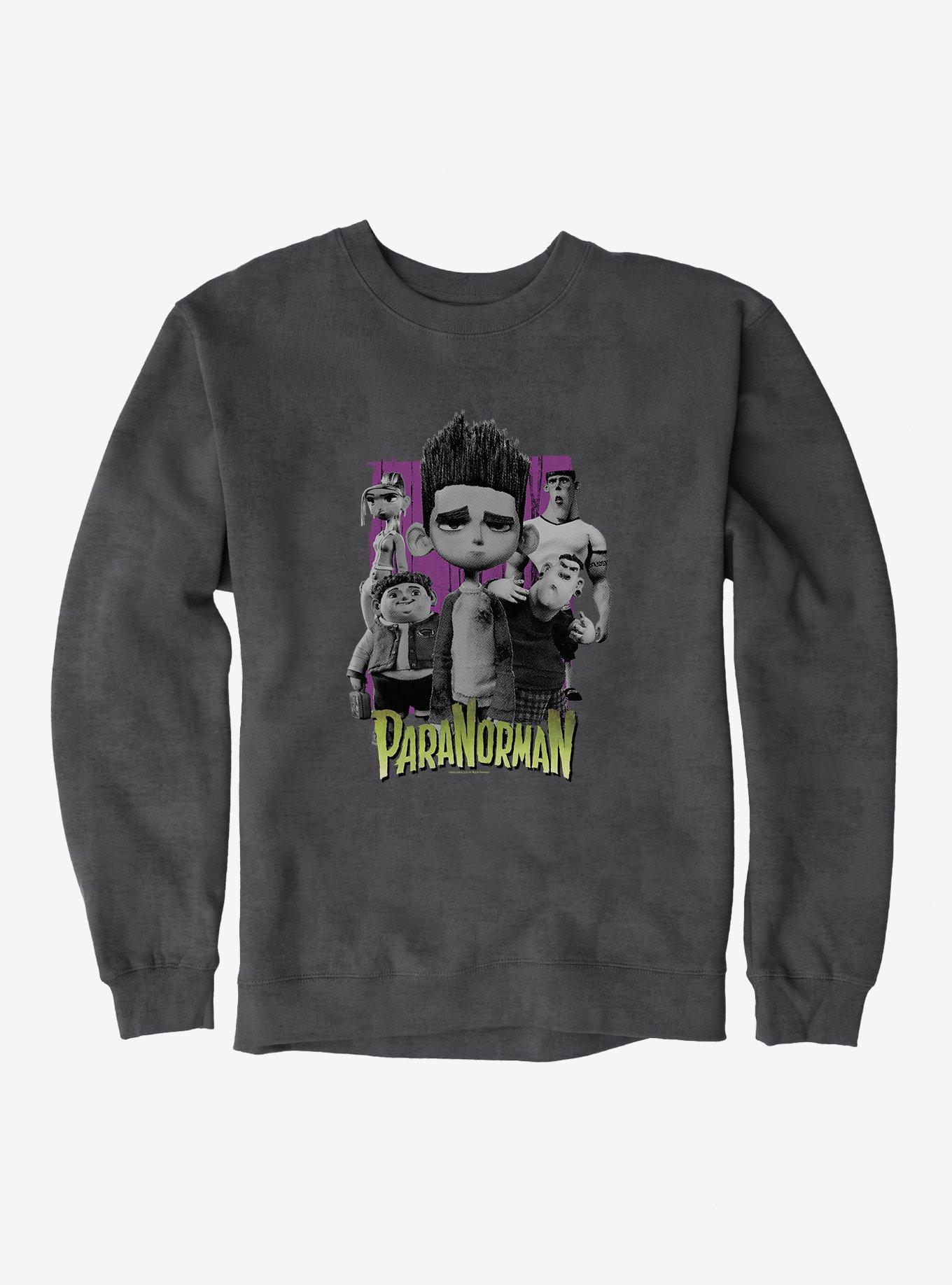 Paranorman Group Portrait Sweatshirt, DARK HEATHER, hi-res