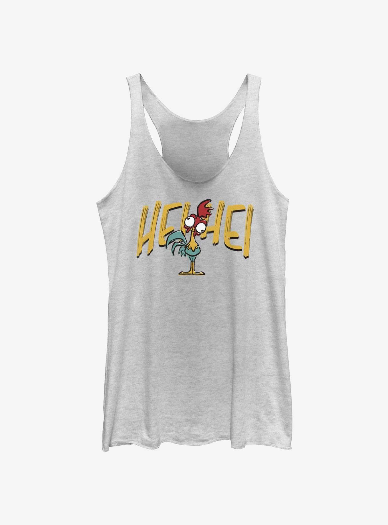 Disney Moana Hei Hei Look Womens Tank, WHITE HTR, hi-res