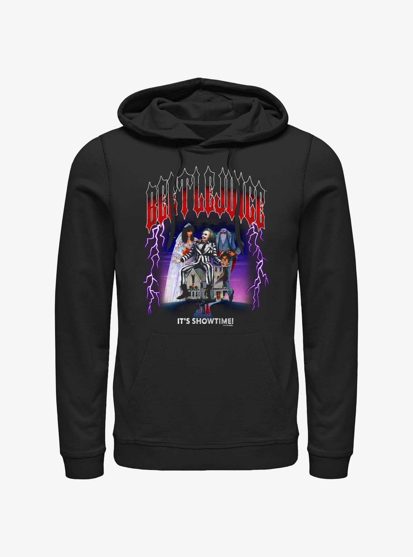 Beetlejuice Heavy Lightning Hoodie, BLACK, hi-res