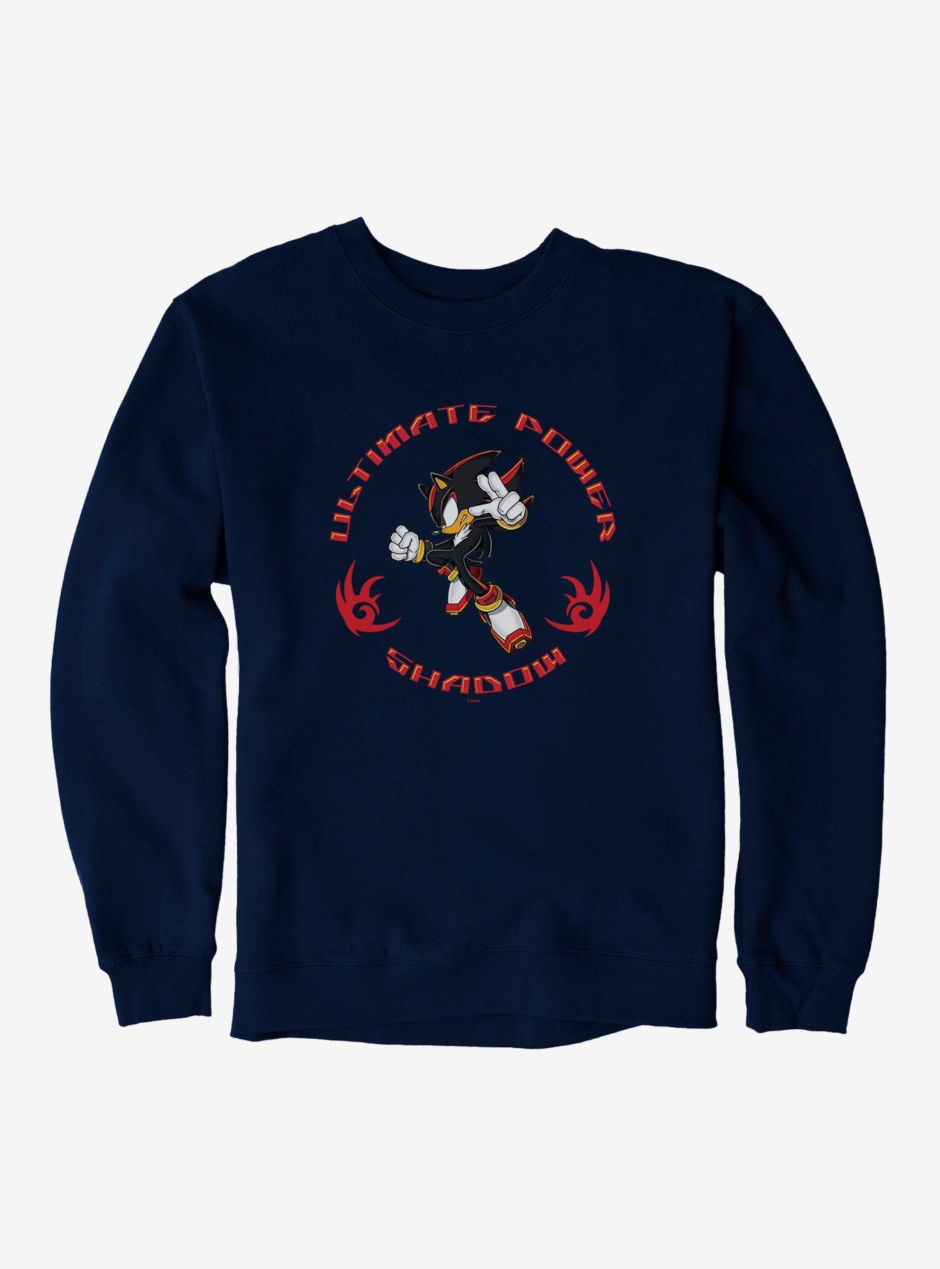 Sonic The Hedgehog Ultimate Power Shadow Sweatshirt, NAVY, hi-res