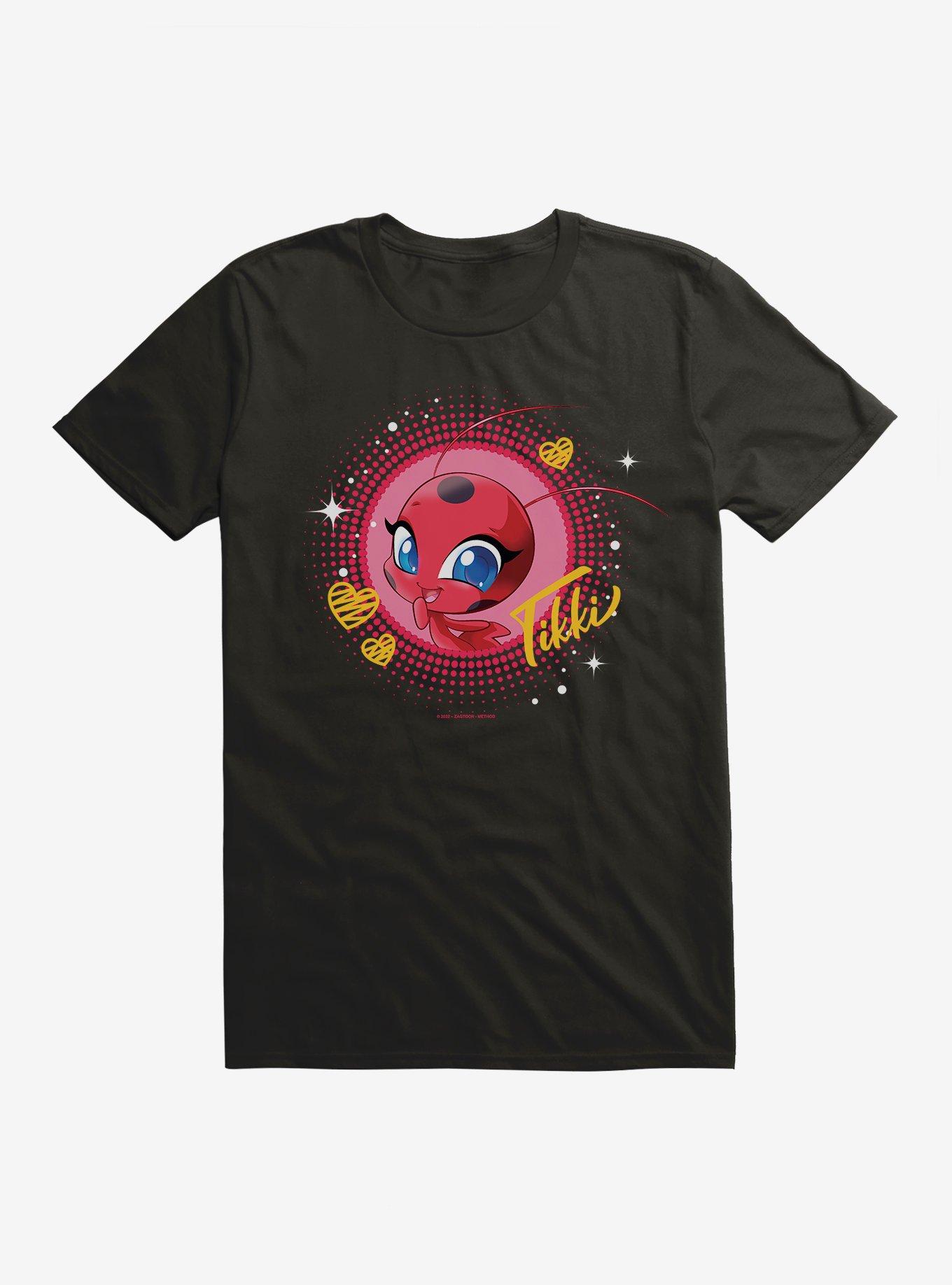 Miraculous: Tales of Ladybug & Cat Noir Ladybug Tikki Icon T-Shirt, BLACK, hi-res