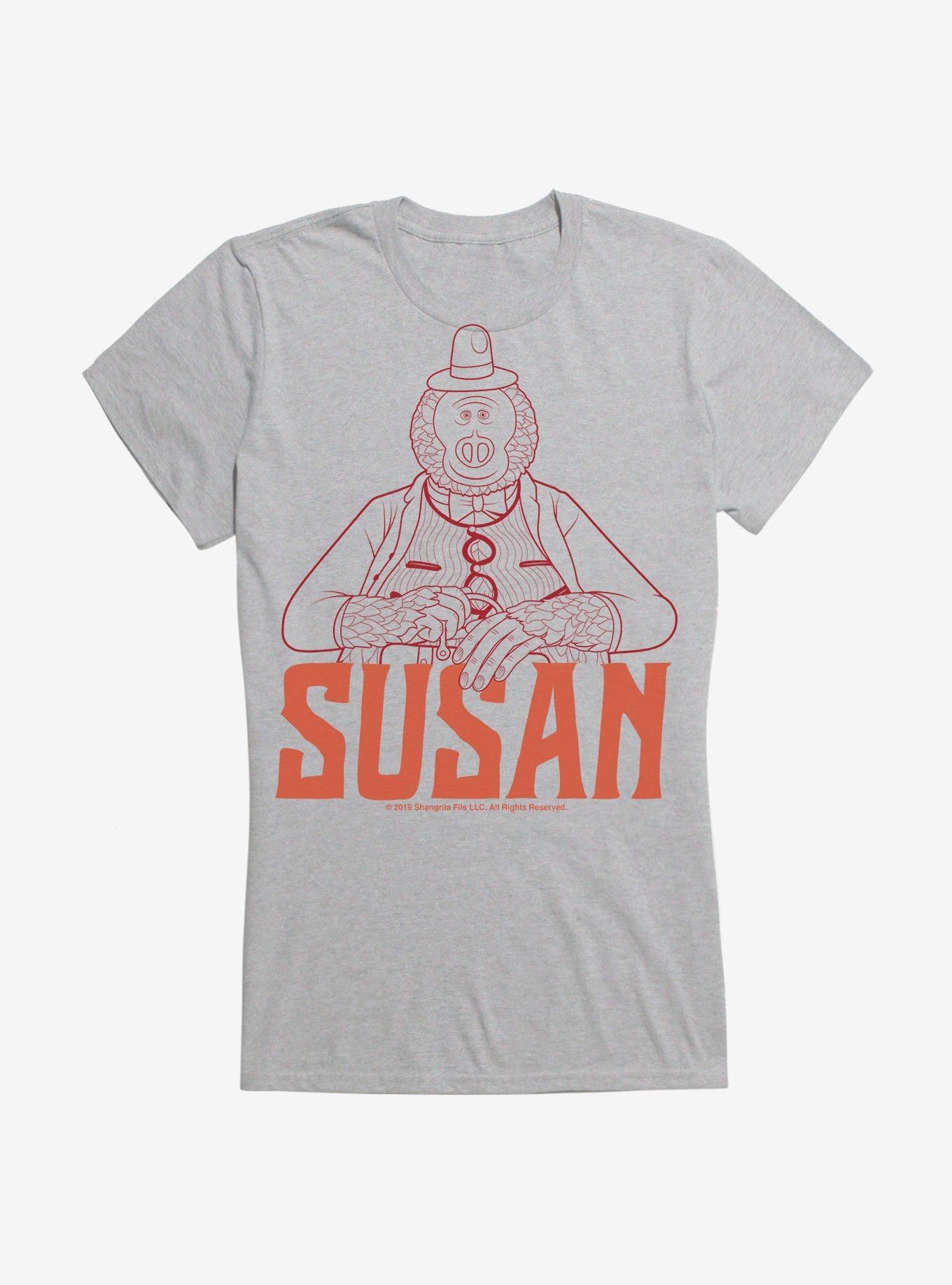 Missing Link Susan Girls T-Shirt, SPORT GRAY, hi-res