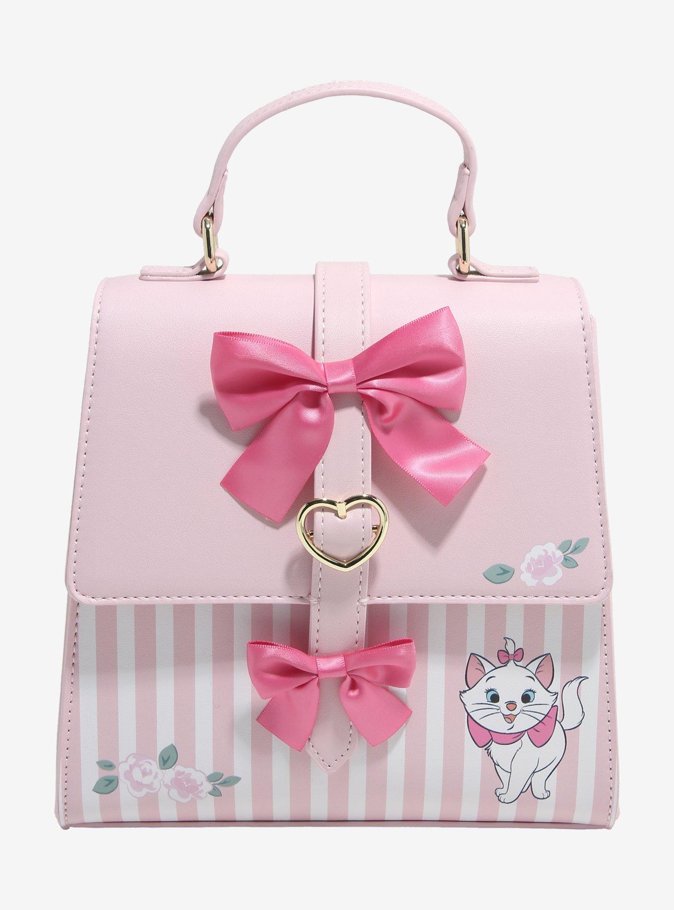 Her Universe Disney The Aristocats Marie Bows Stripe Crossbody Bag, , hi-res