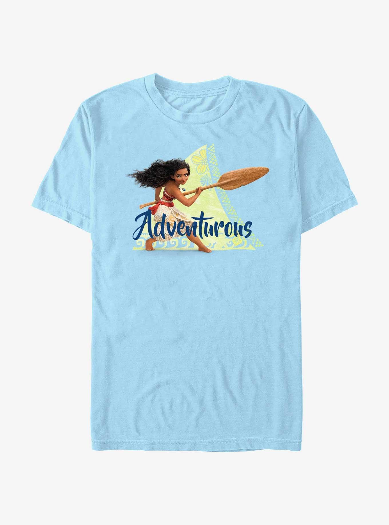 Disney Moana Adventurous T-Shirt, LT BLUE, hi-res