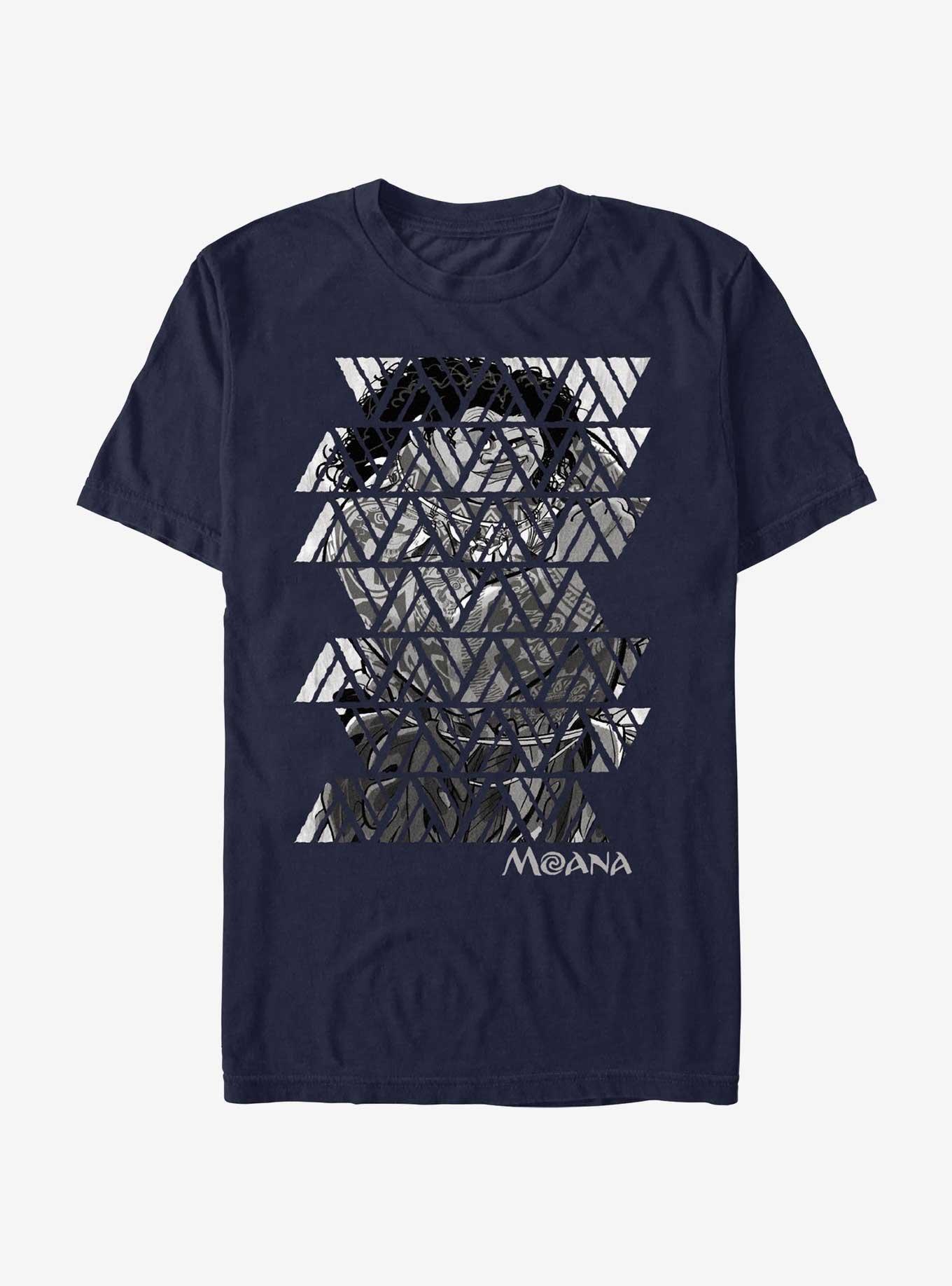 Disney Moana Big Maui T-Shirt, NAVY, hi-res