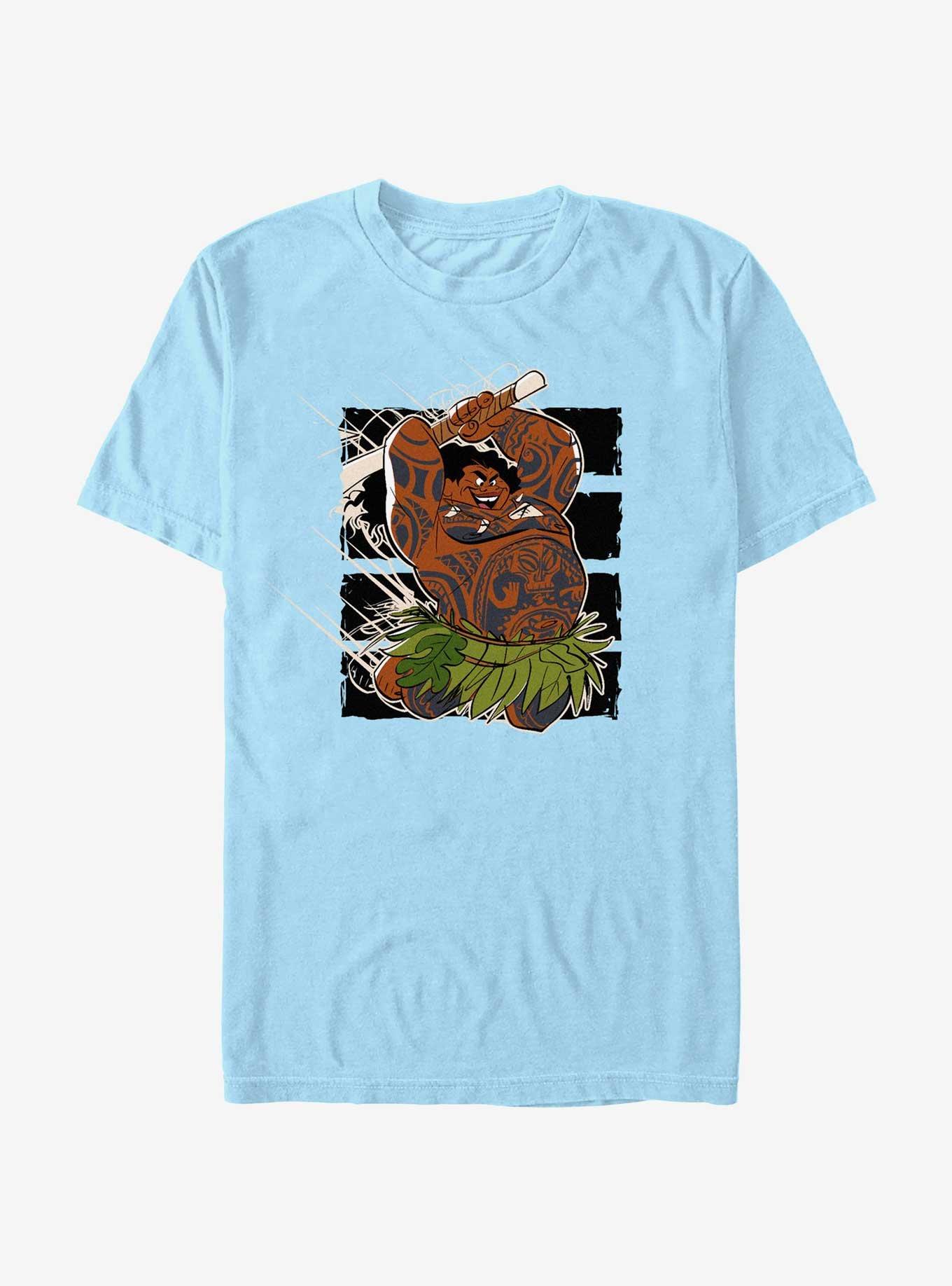 Disney Moana Here I Come Maui T-Shirt, , hi-res