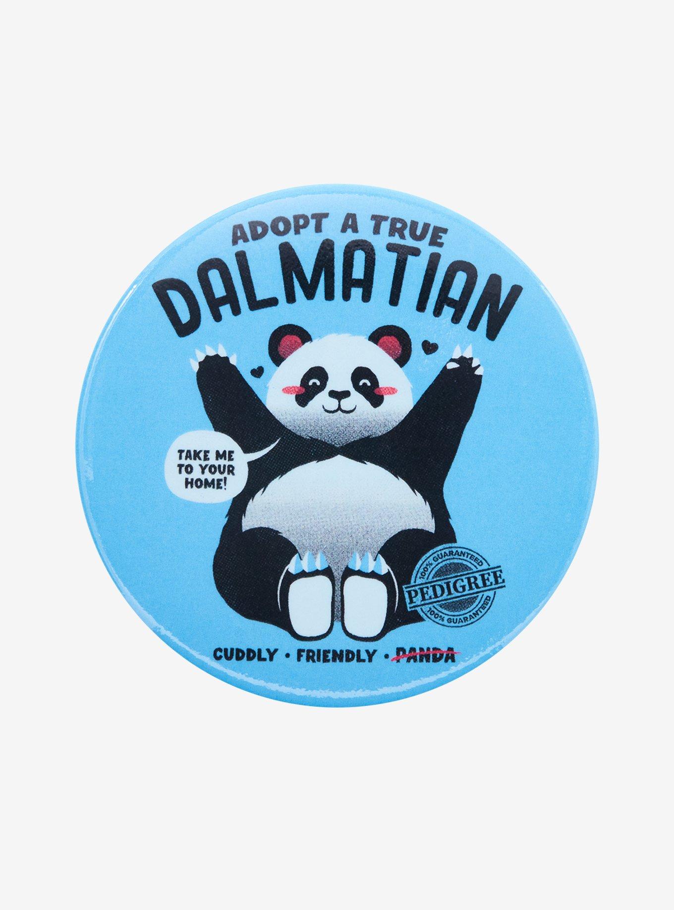 Adopt A True Dalmatian 3 Inch Button, , hi-res