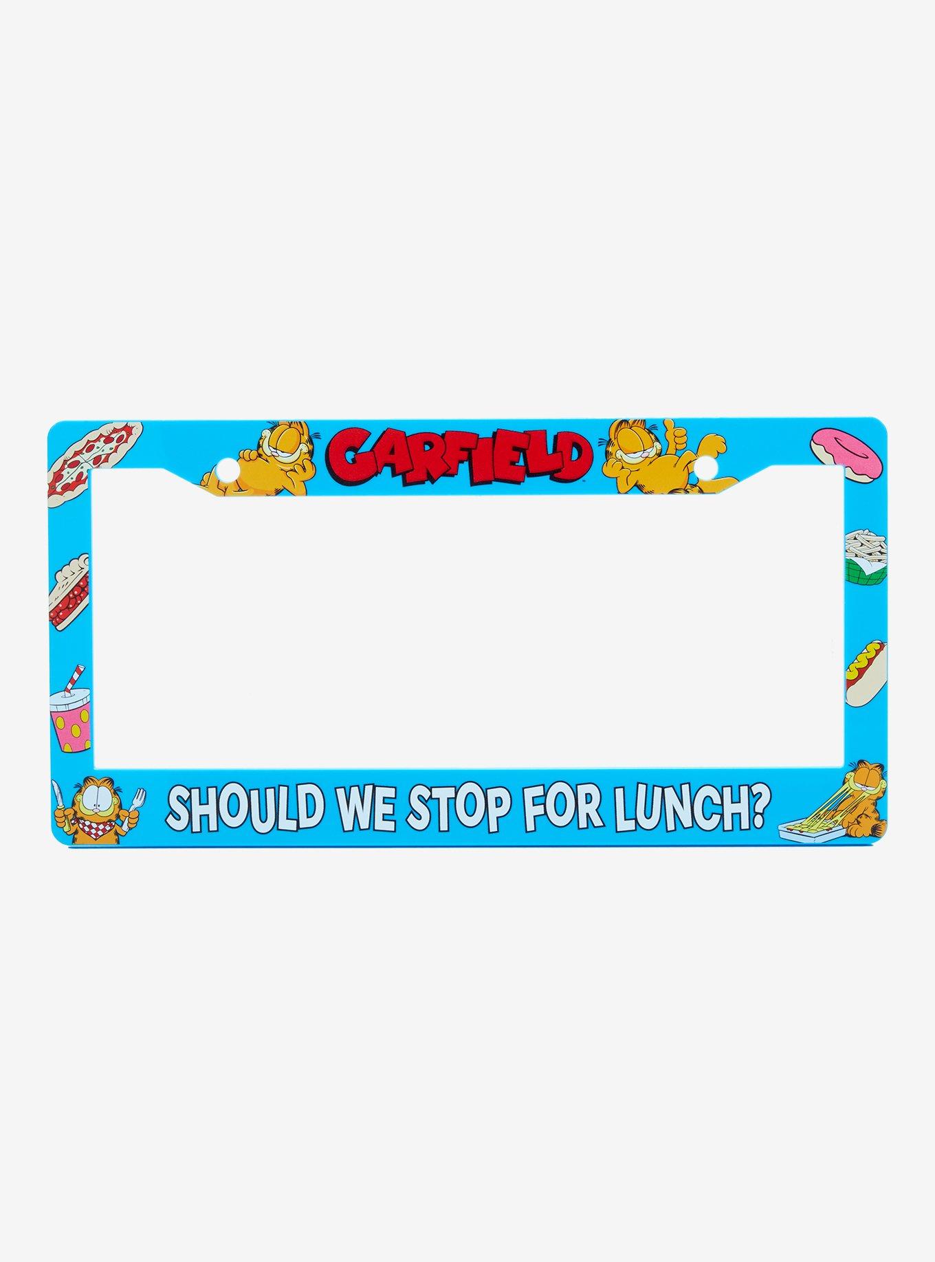 Garfield Stop For Lunch License Plate Frame, , hi-res