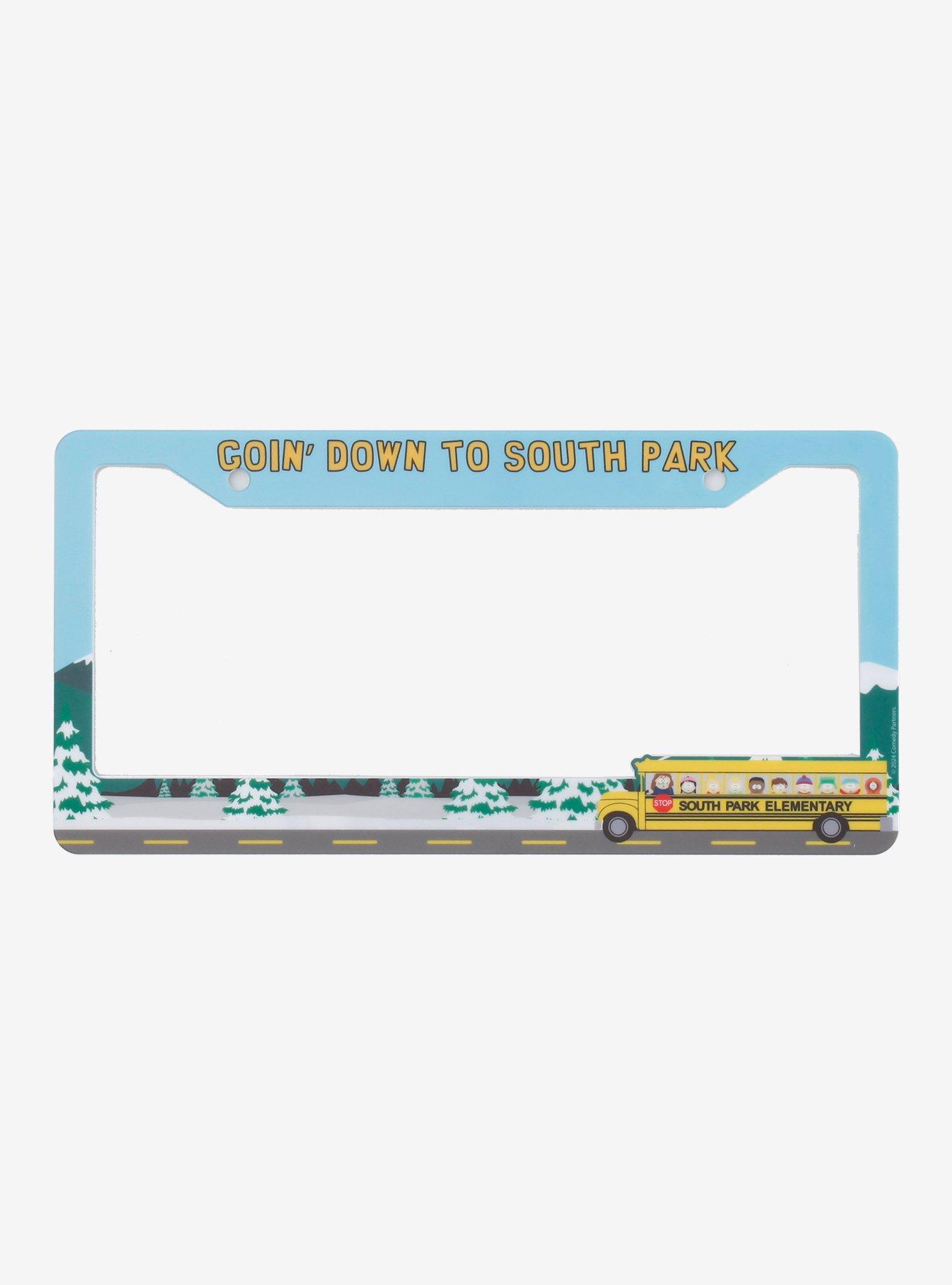 South Park Bus License Plate Frame, , hi-res