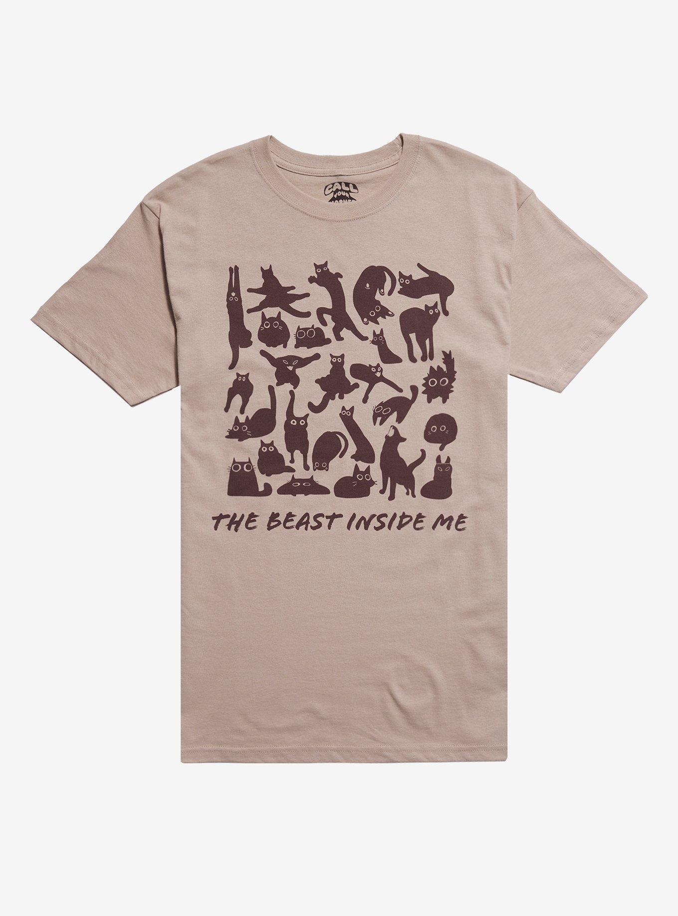 Beast Inside Me T-Shirt By Call Your Mother, , hi-res