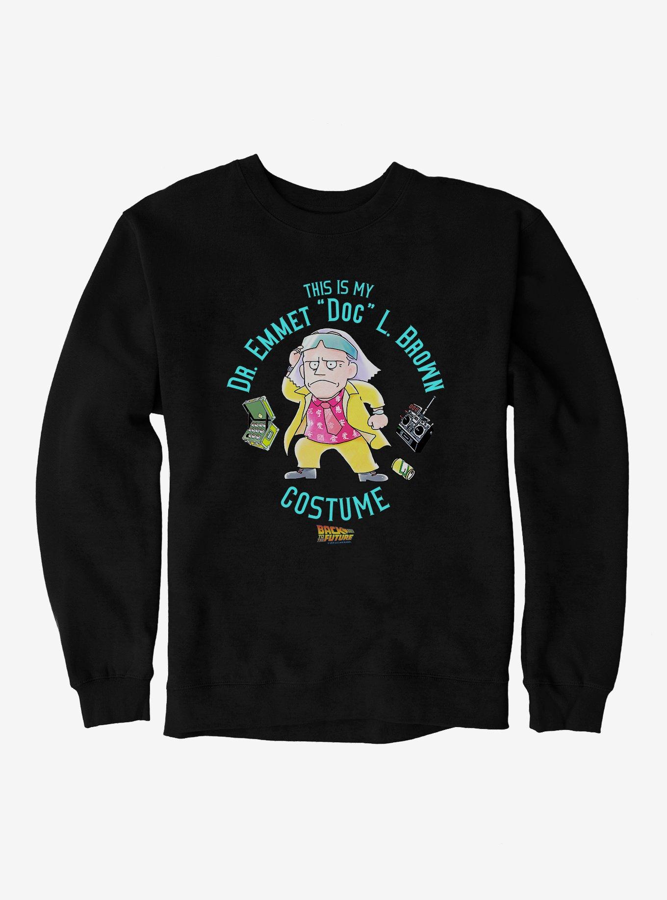 Back To The Future This Is My Doc Brown Costume Sweatshirt, , hi-res