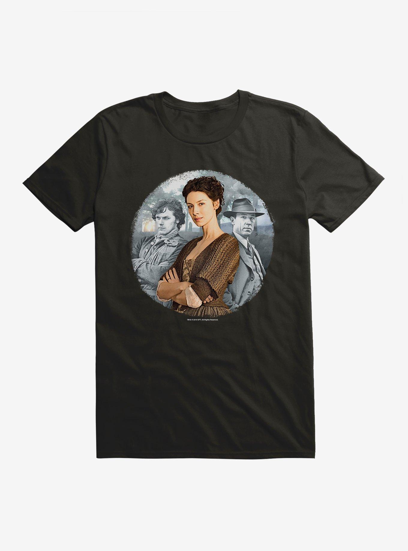 Outlander Trio Portrait T-Shirt, , hi-res