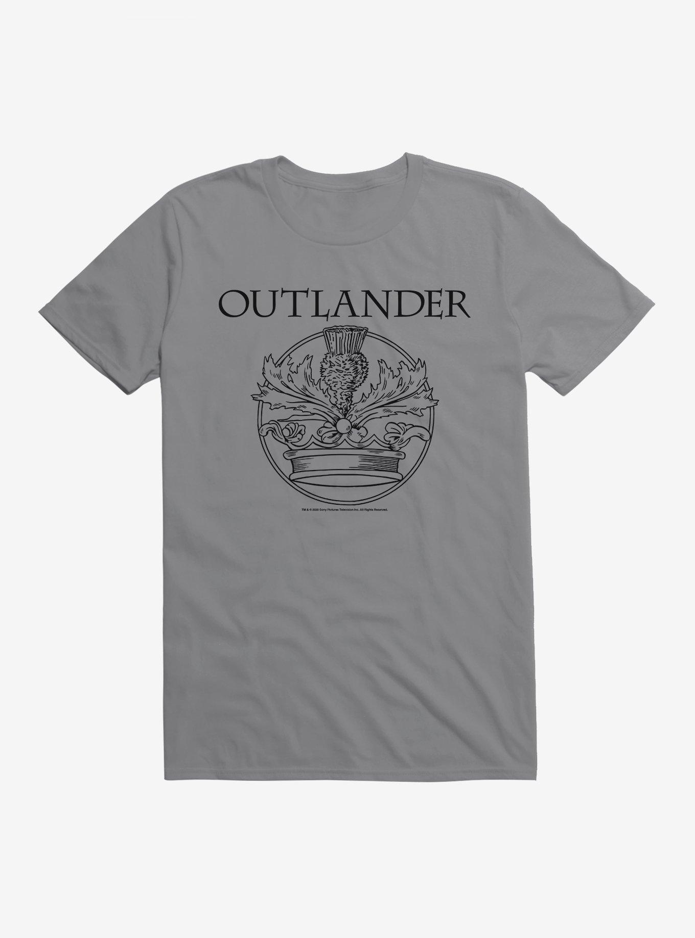 Outlander Crown Crest T-shirt, , hi-res