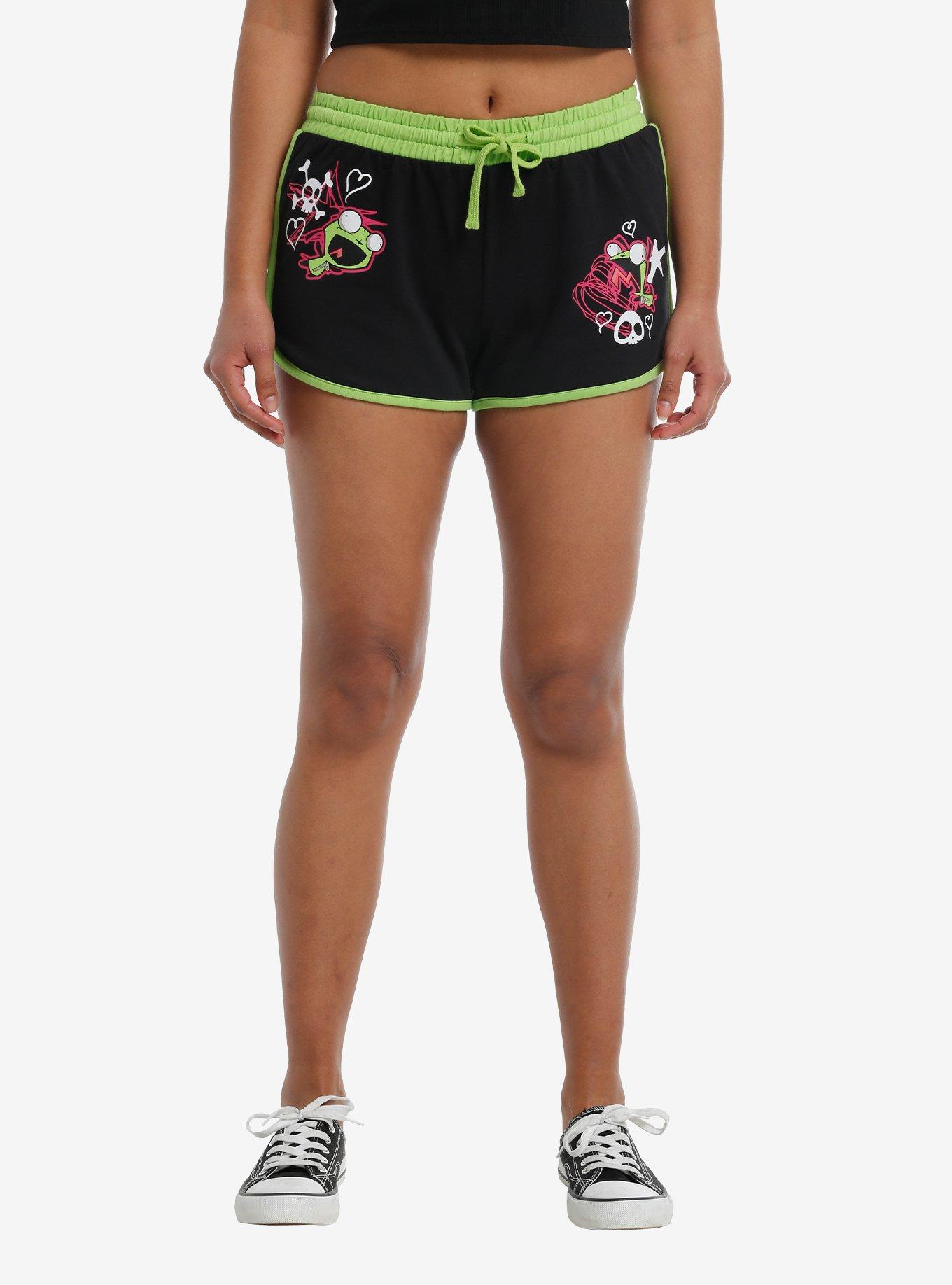 Invader Zim GIR Doom Girls Soft Shorts, , hi-res