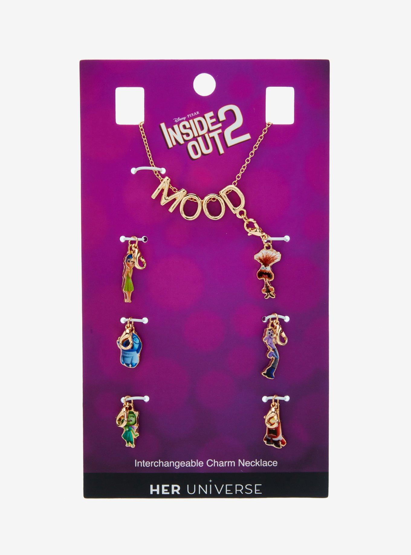 Her Universe Disney Pixar Inside Out 2 Mood Charm Necklace, , hi-res