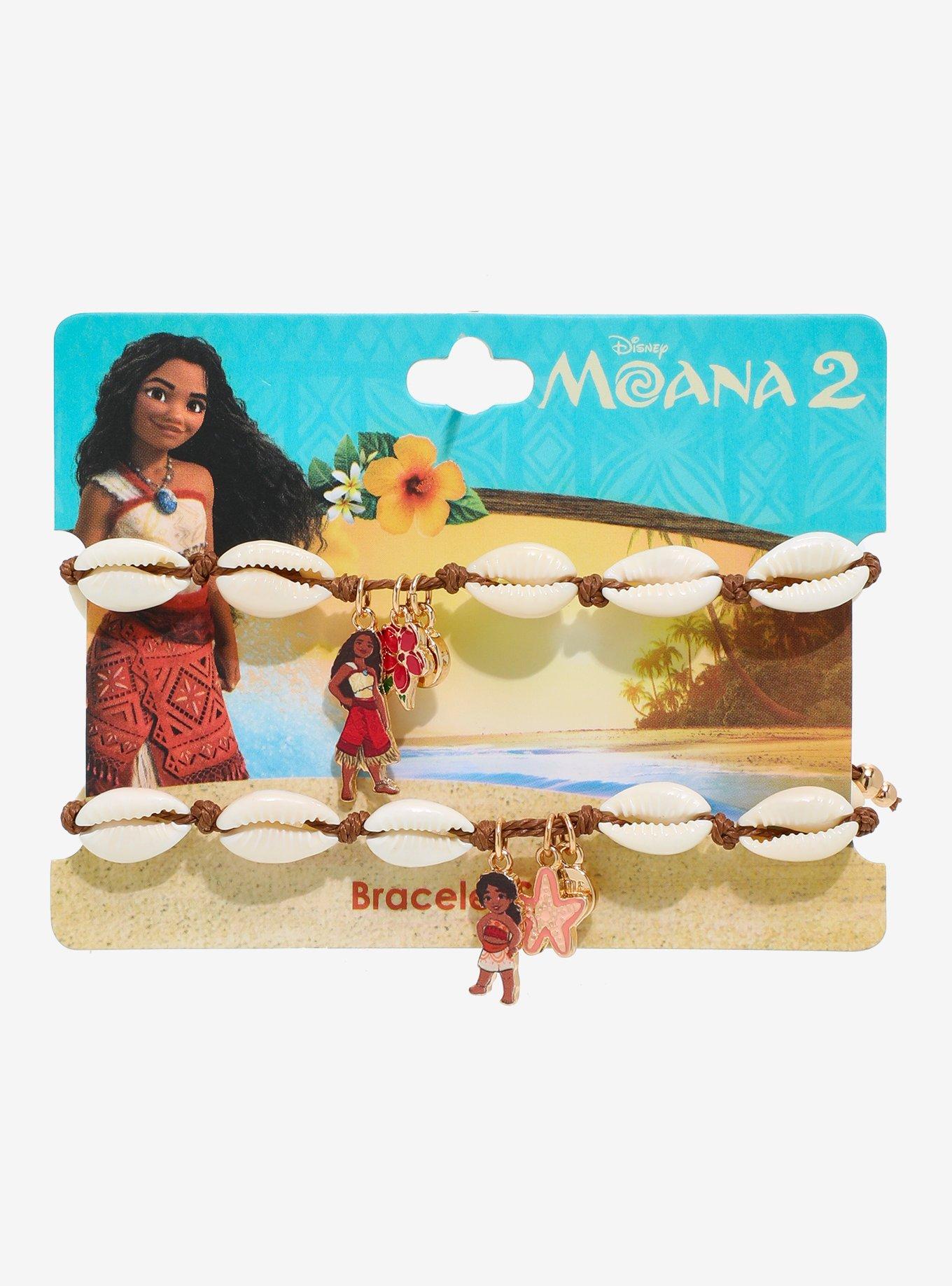 Disney Moana 2 Simea & Moana Shell Bracelet Set, , hi-res