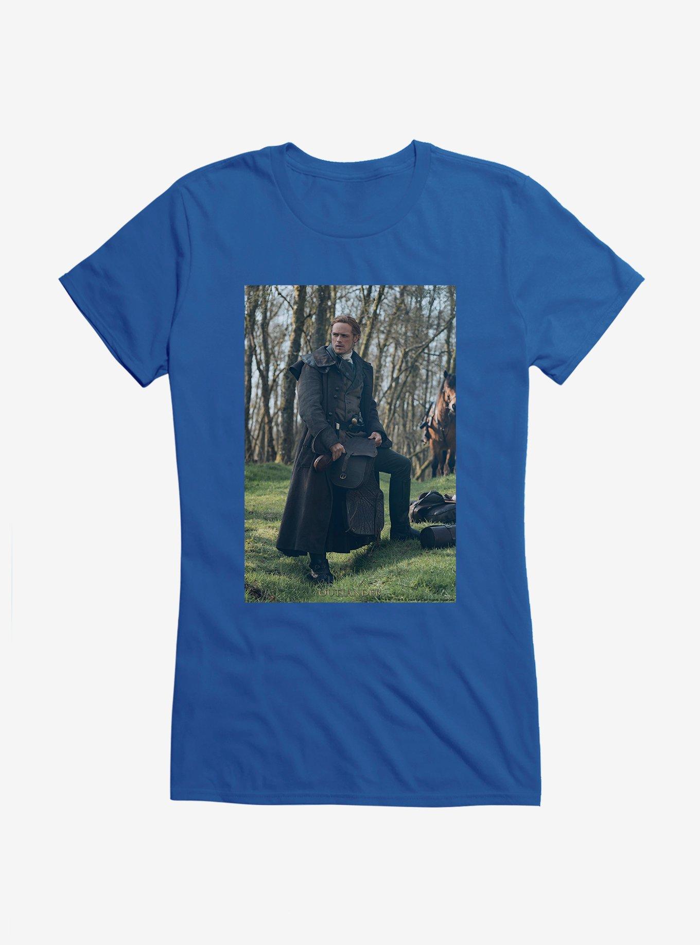 Outlander Pose Girls T-Shirt, ROYAL, hi-res