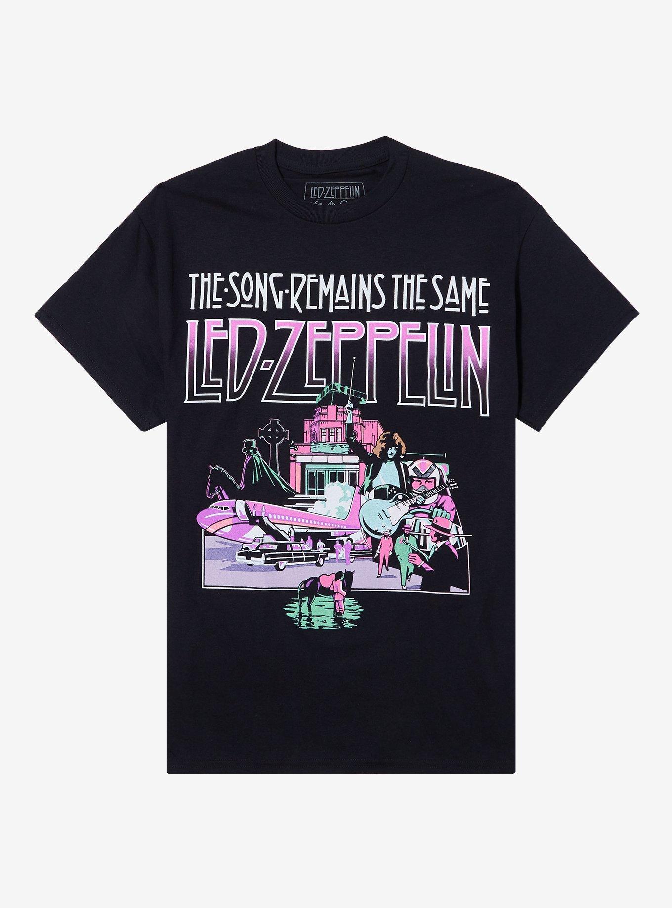 Led Zeppelin The Song Remains The Same T-Shirt, BLACK, hi-res
