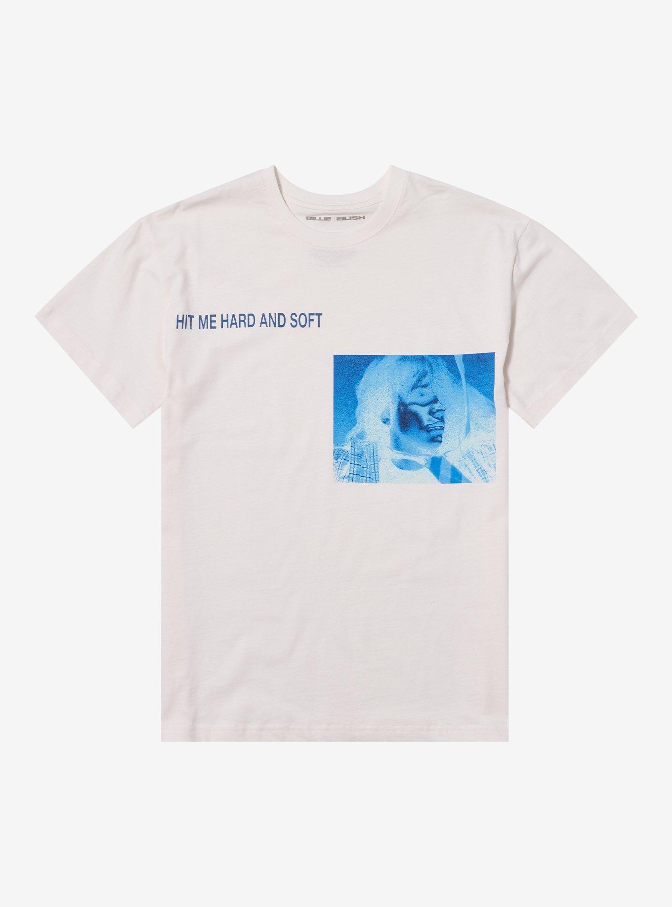billie eilish HIT ME HARD AND SOFT Tシャツ Billie Eilish Hit Me Hard And Soft White T-Shirt Hot Topic