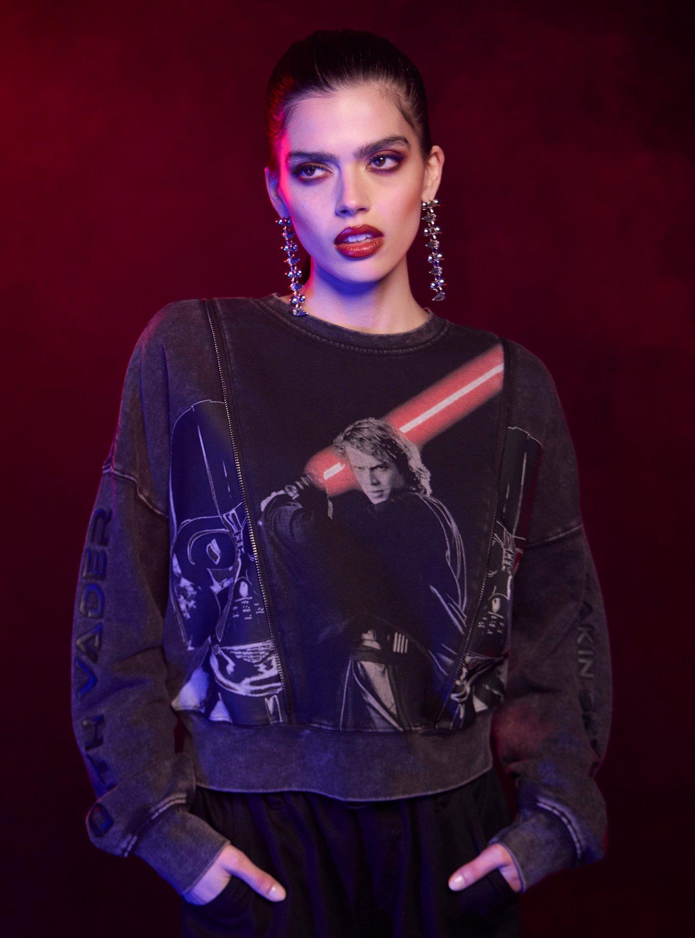 Her Universe Star Wars Anakin & Darth Vader Split Sweatshirt, , hi-res