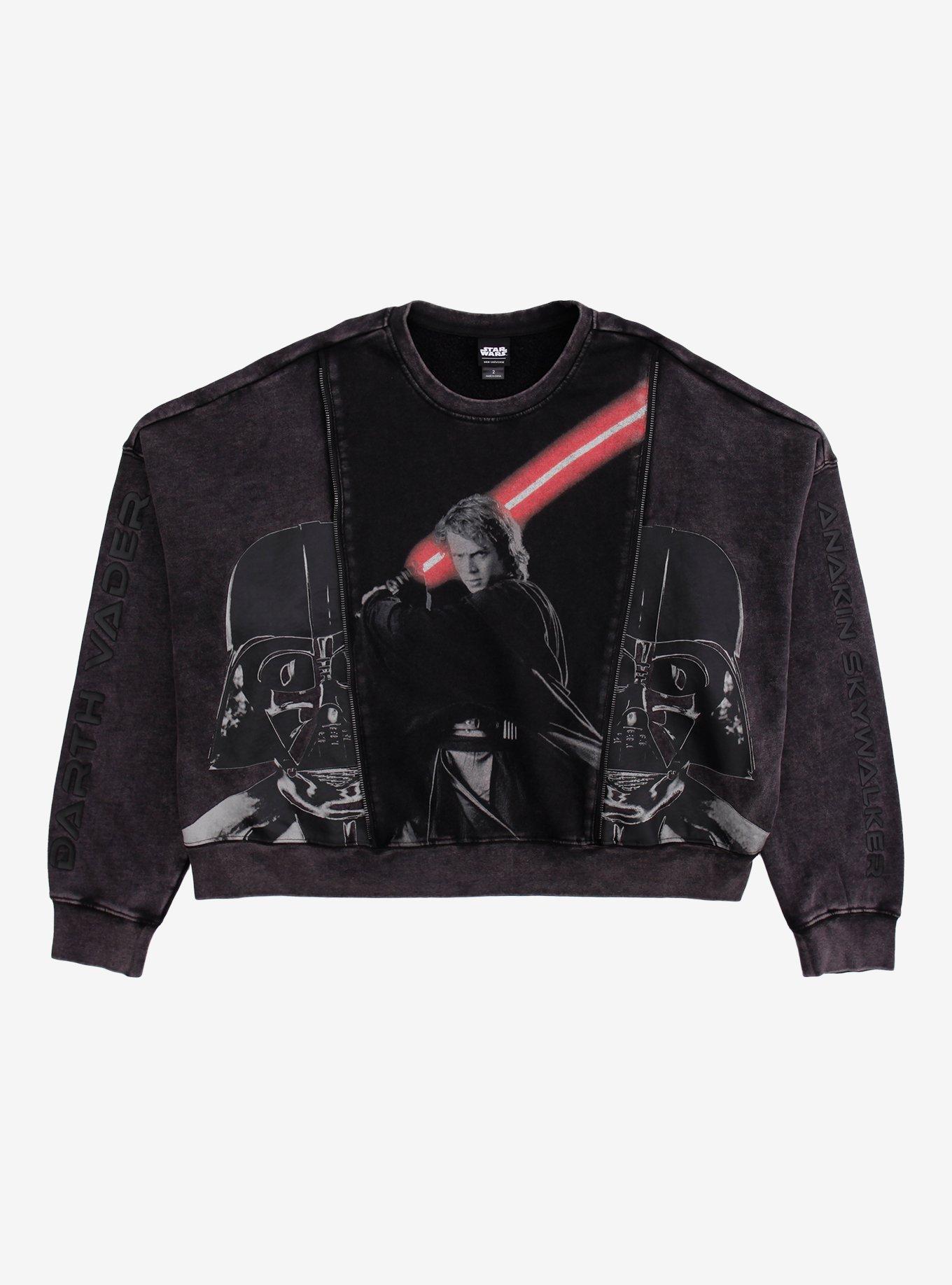 Our Universe Star Wars Anakin & Darth Vader Split Sweatshirt Plus Size, , hi-res