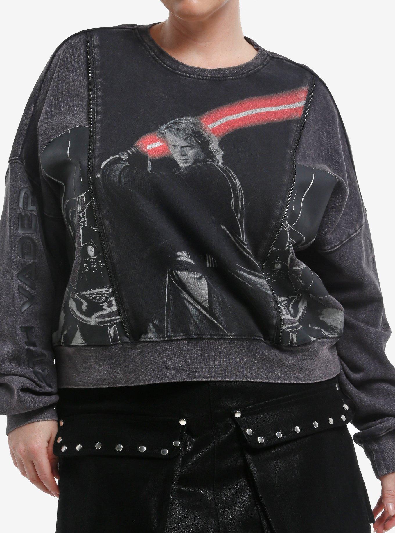 Our Universe Star Wars Anakin & Darth Vader Split Sweatshirt Plus Size 