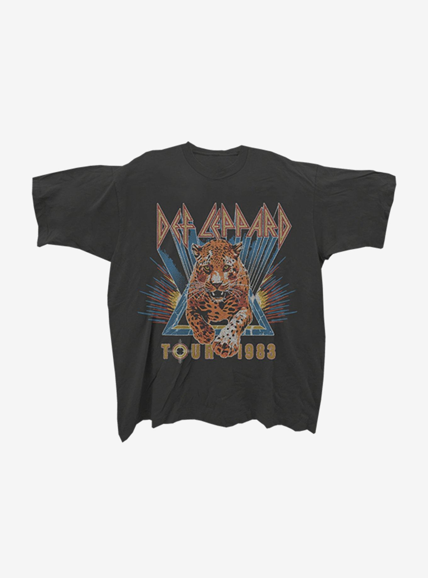 Def Leppard US Tour 1983 Wash T-Shirt, , hi-res