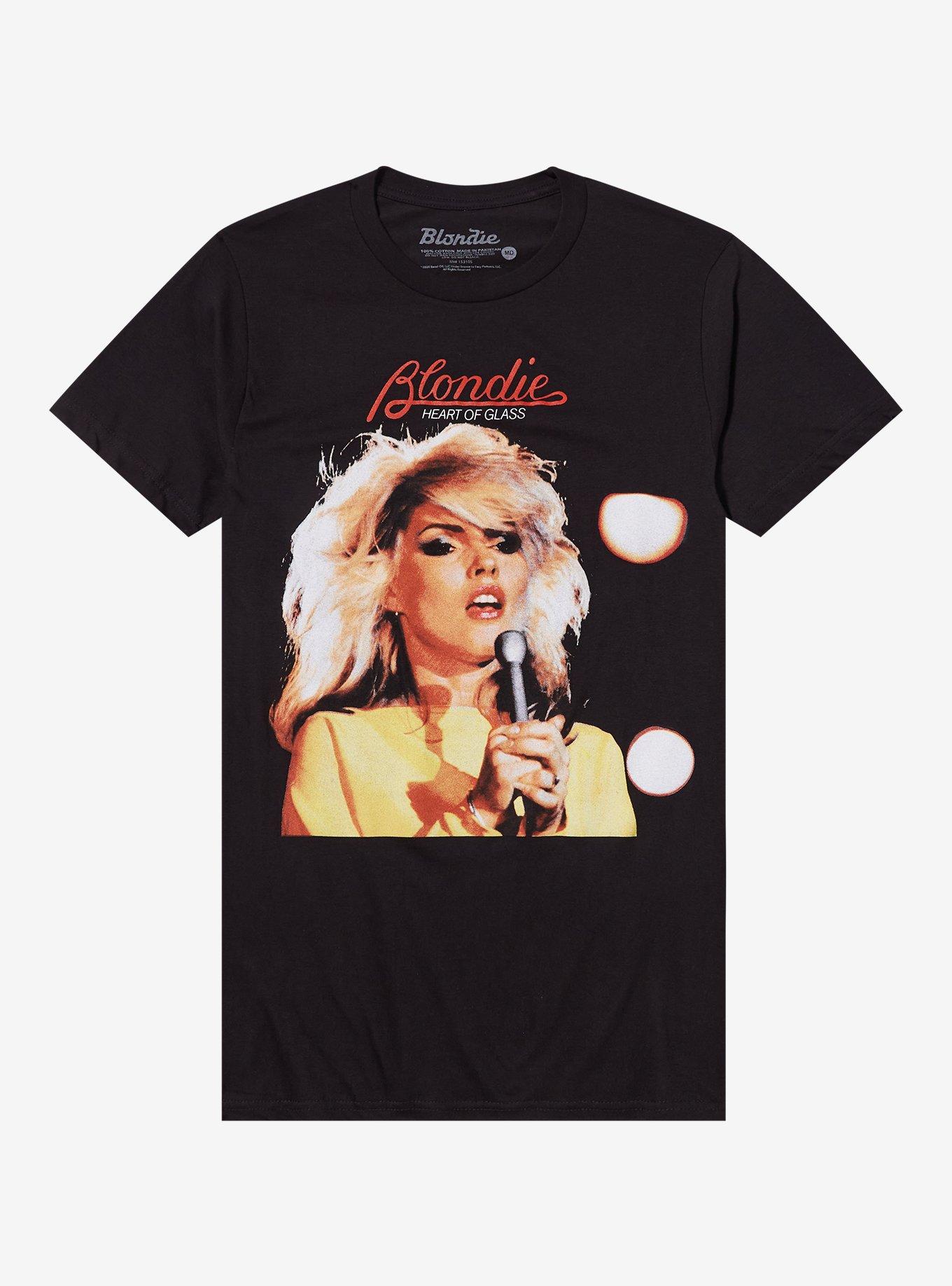 Blondie Heart Of Glass Debbie Harry Portrait T-Shirt, , hi-res