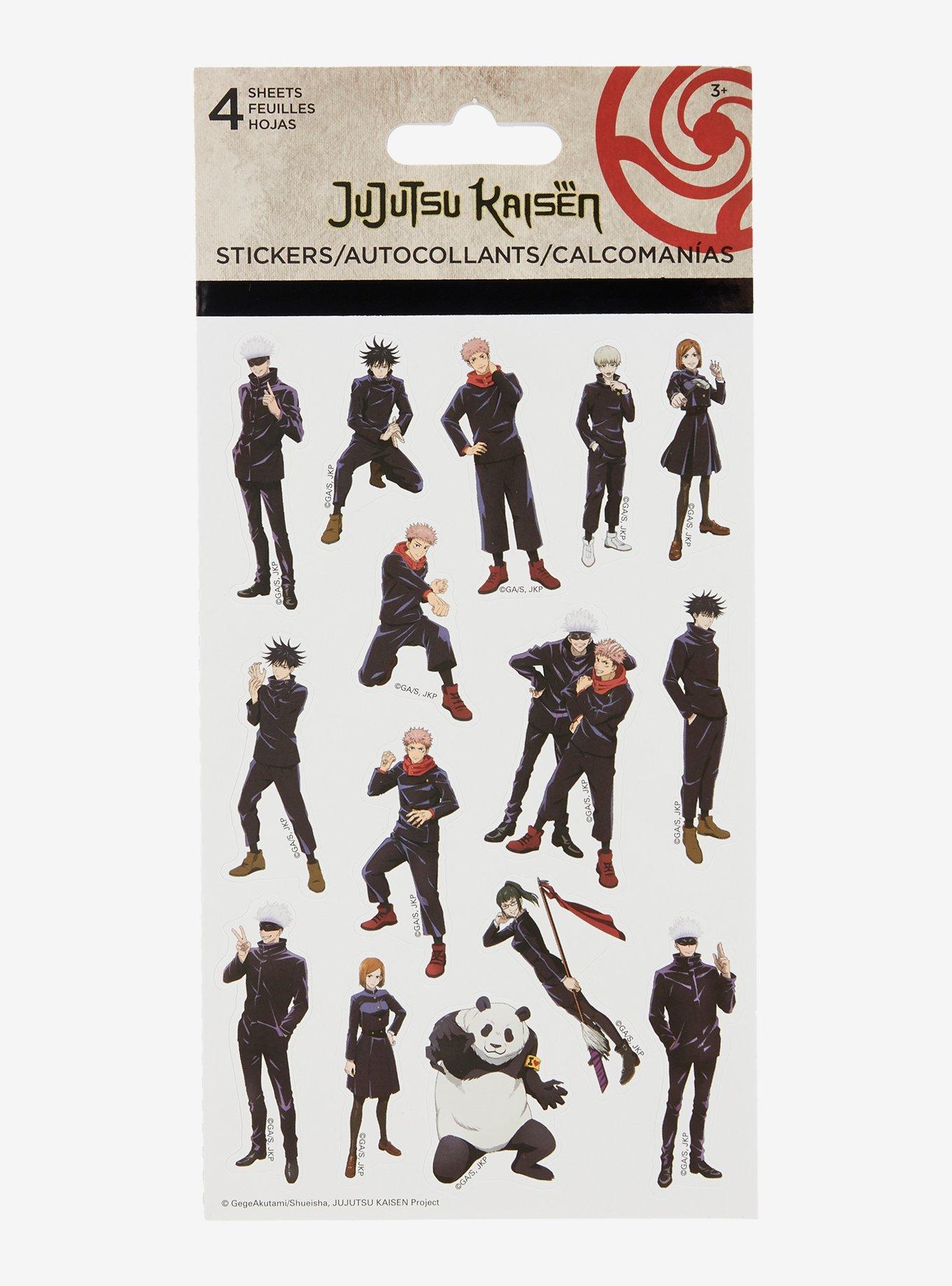 Jujutsu Kaisen Sticker Sheet Set, , hi-res