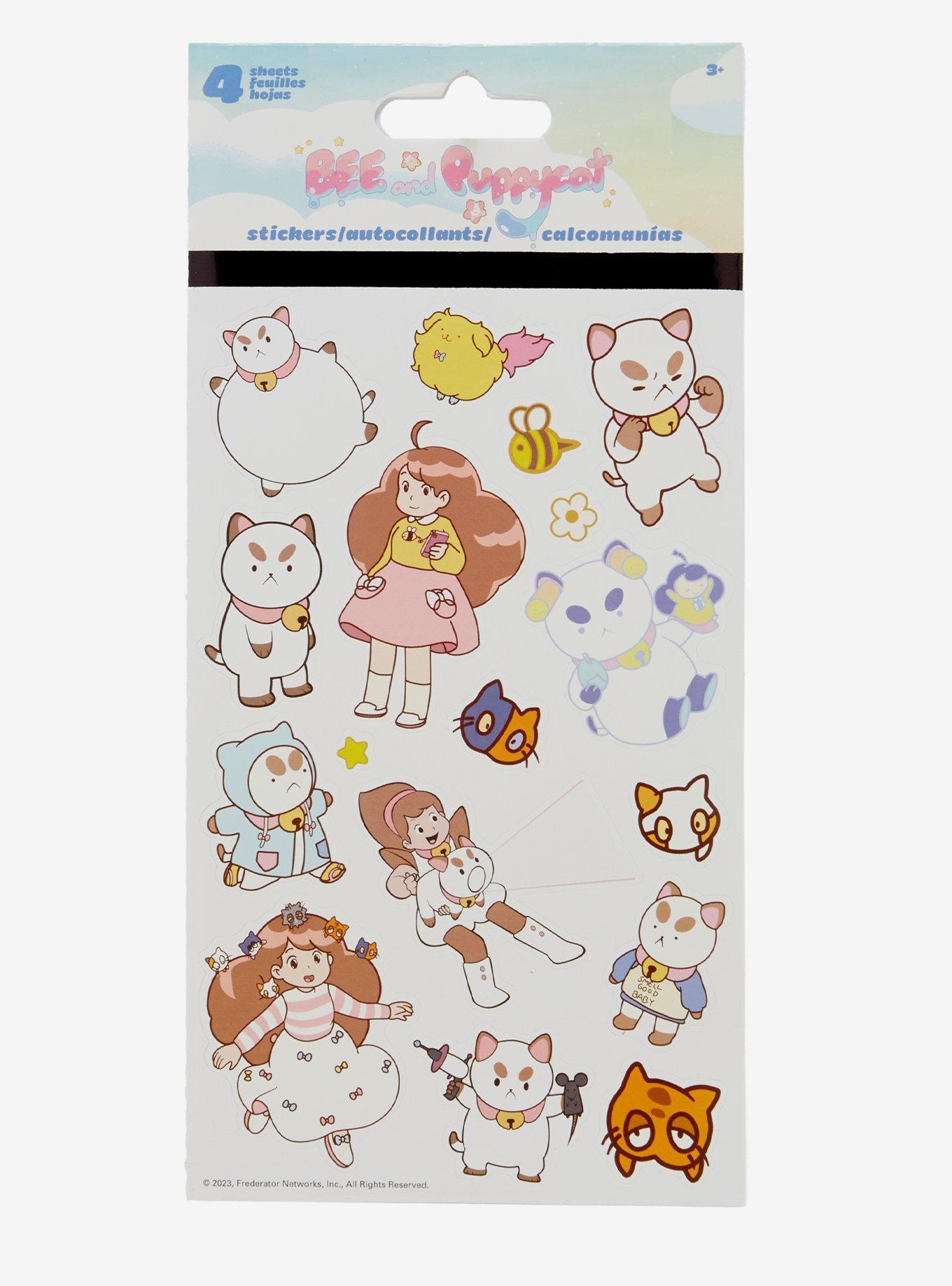 Bee And PuppyCat Sticker Sheet, , hi-res