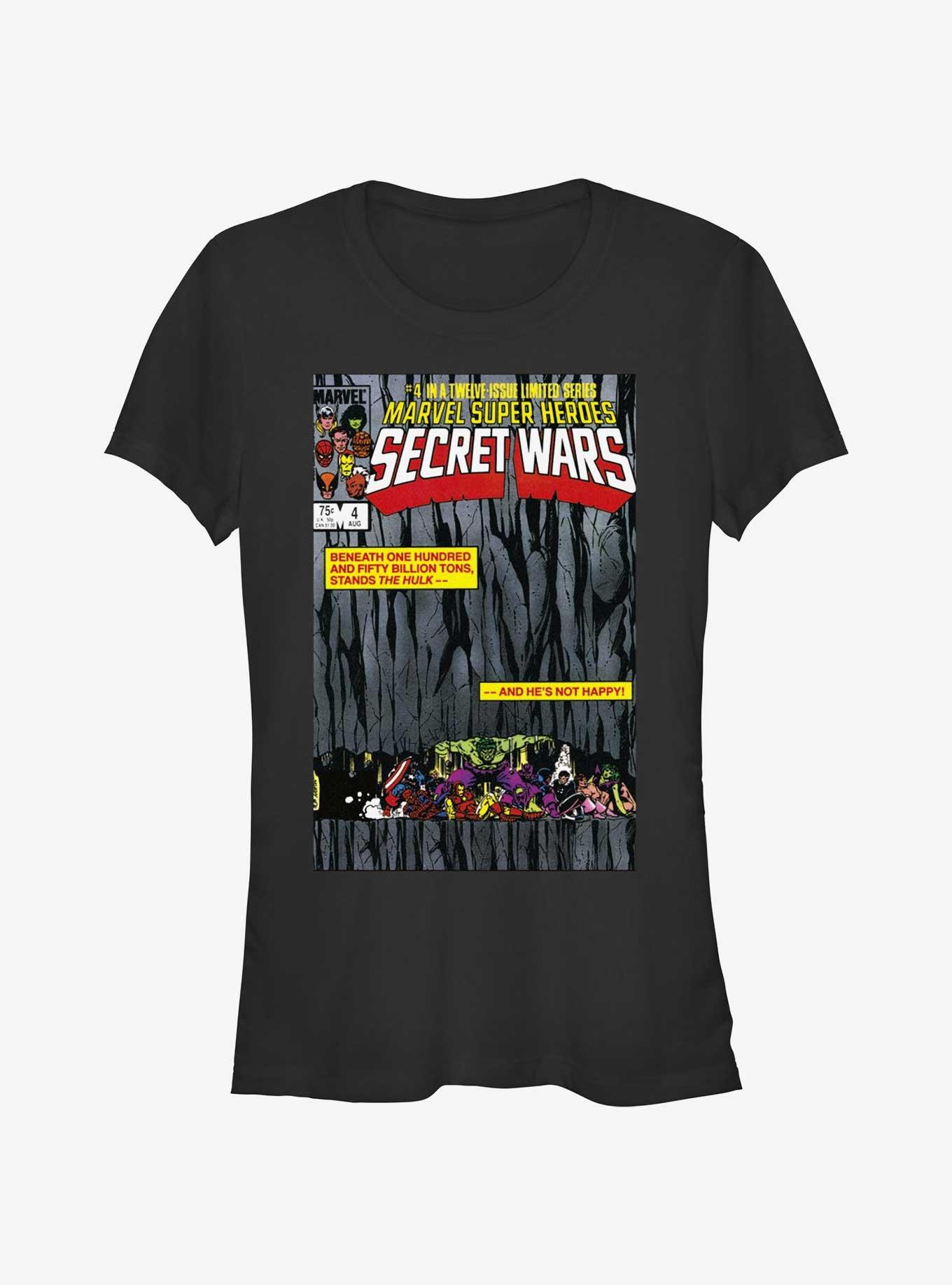 Marvel Secret Wars Comic Cover Vol4 The Hulk Girls T-Shirt, , hi-res