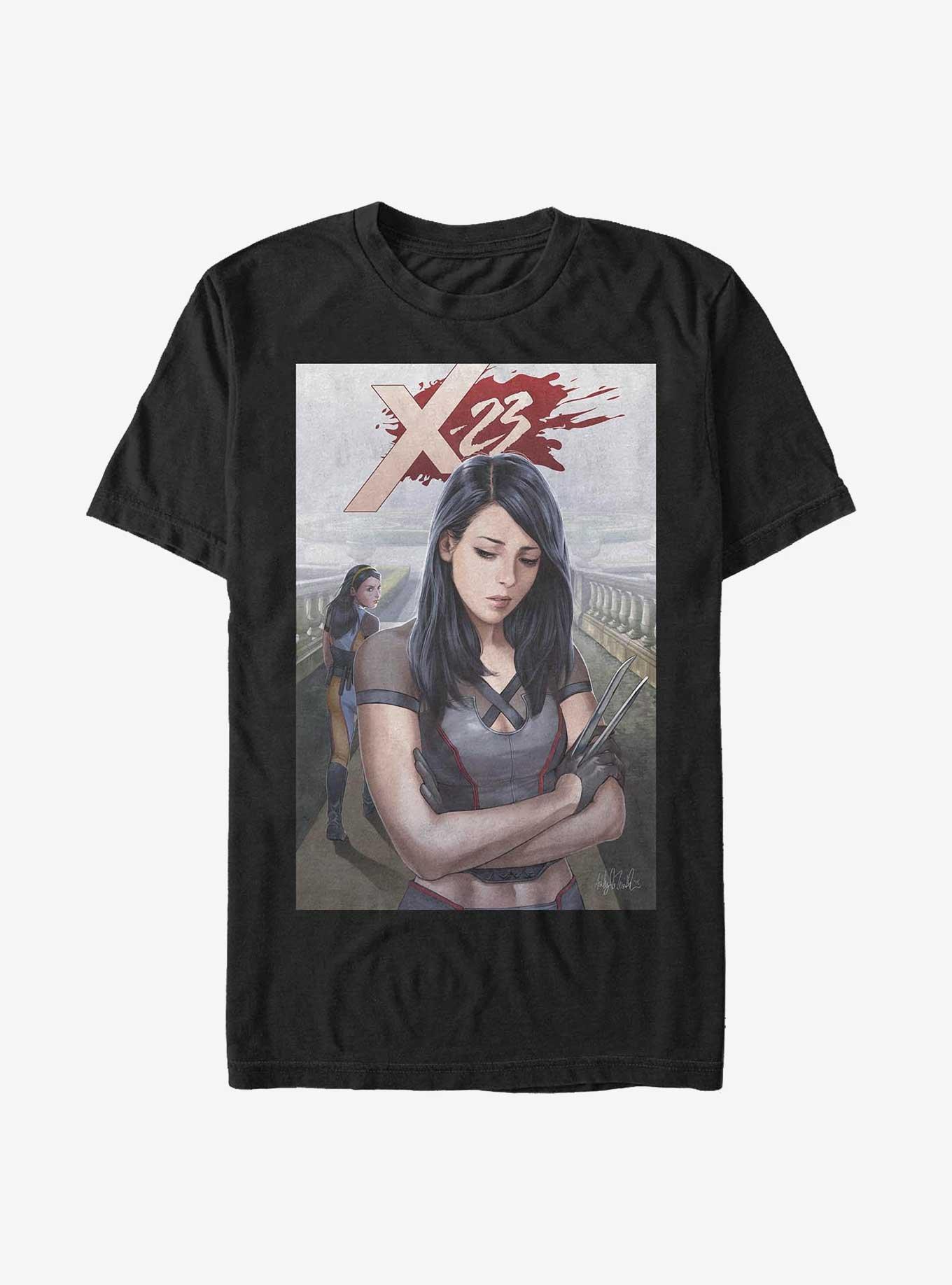 Marvel X-Men X-23 T-Shirt, BLACK, hi-res