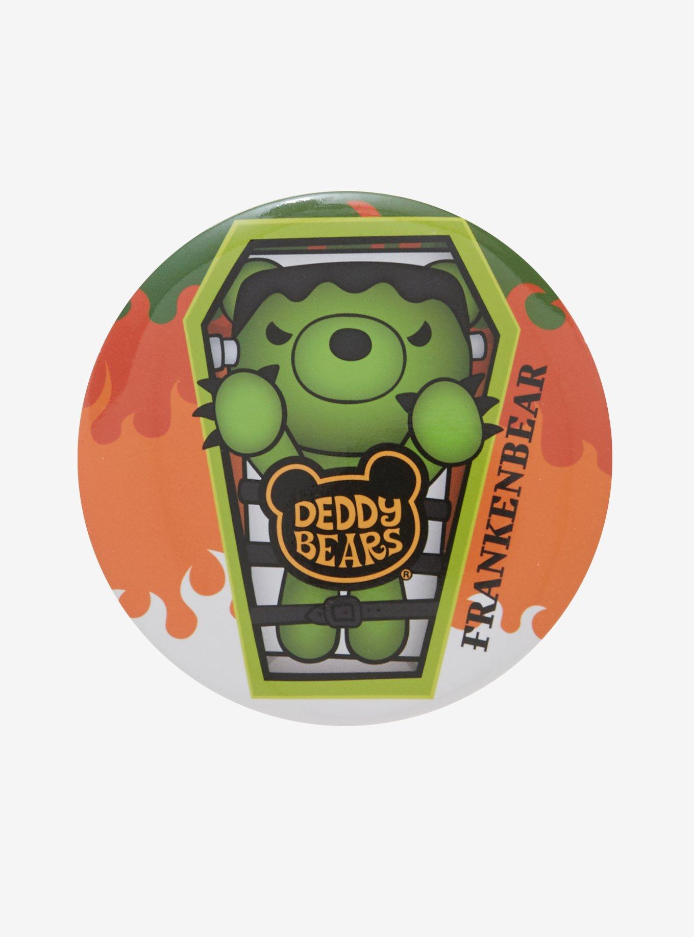 Deddy Bears Frankenbear 3 Inch Button, , hi-res