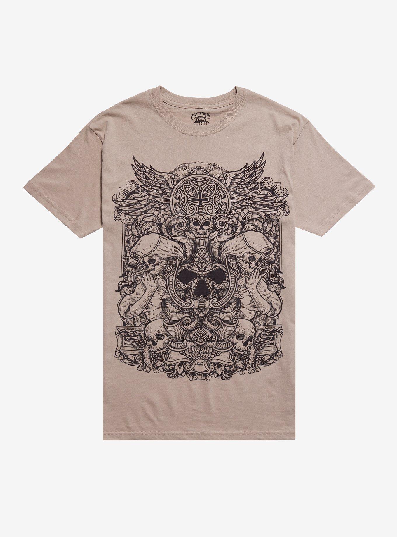 Decorative Skulls T-Shirt By Call Your Mother, , hi-res
