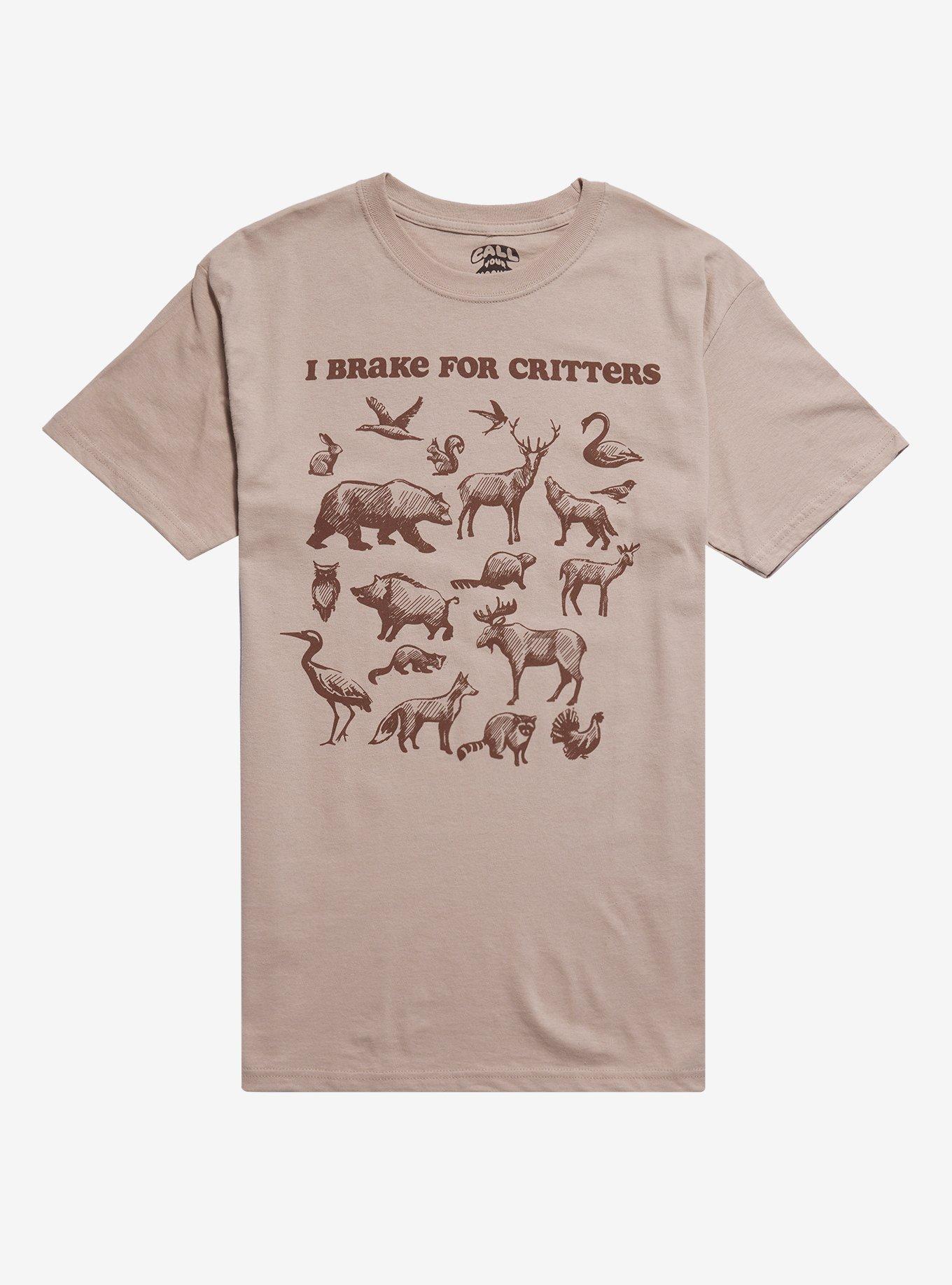 I Brake For Critters T-Shirt By Call Your Mother, , hi-res