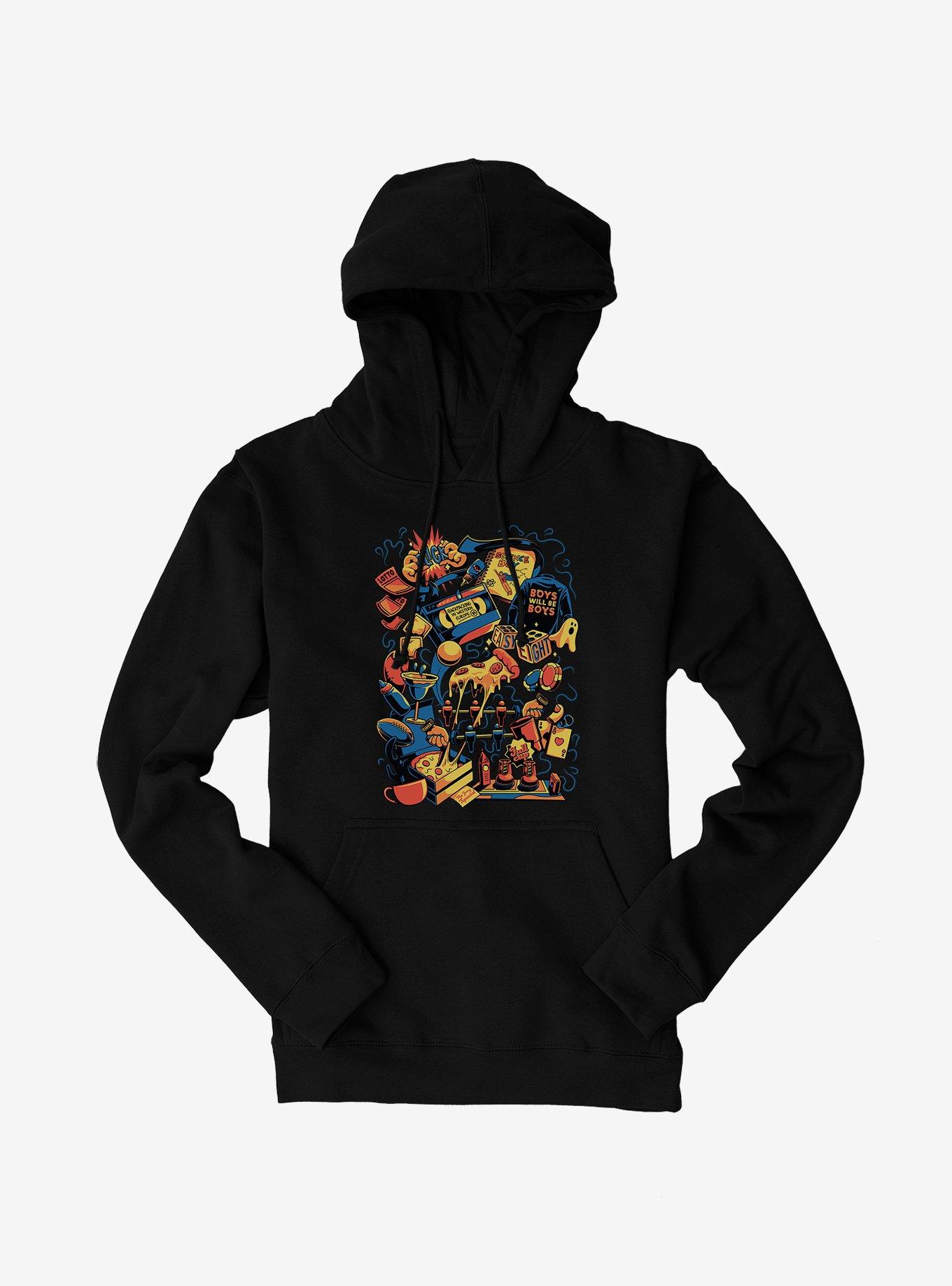 Friends Boys Will Be Boys Hoodie, , hi-res