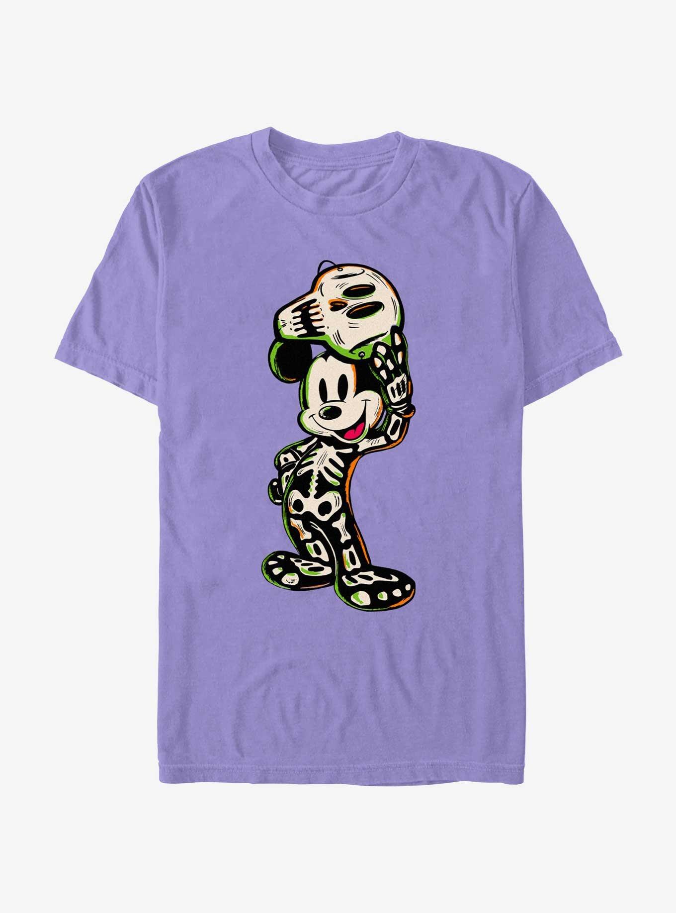 Disney Mickey Mouse Skeleton Garment Dye T-Shirt, , hi-res