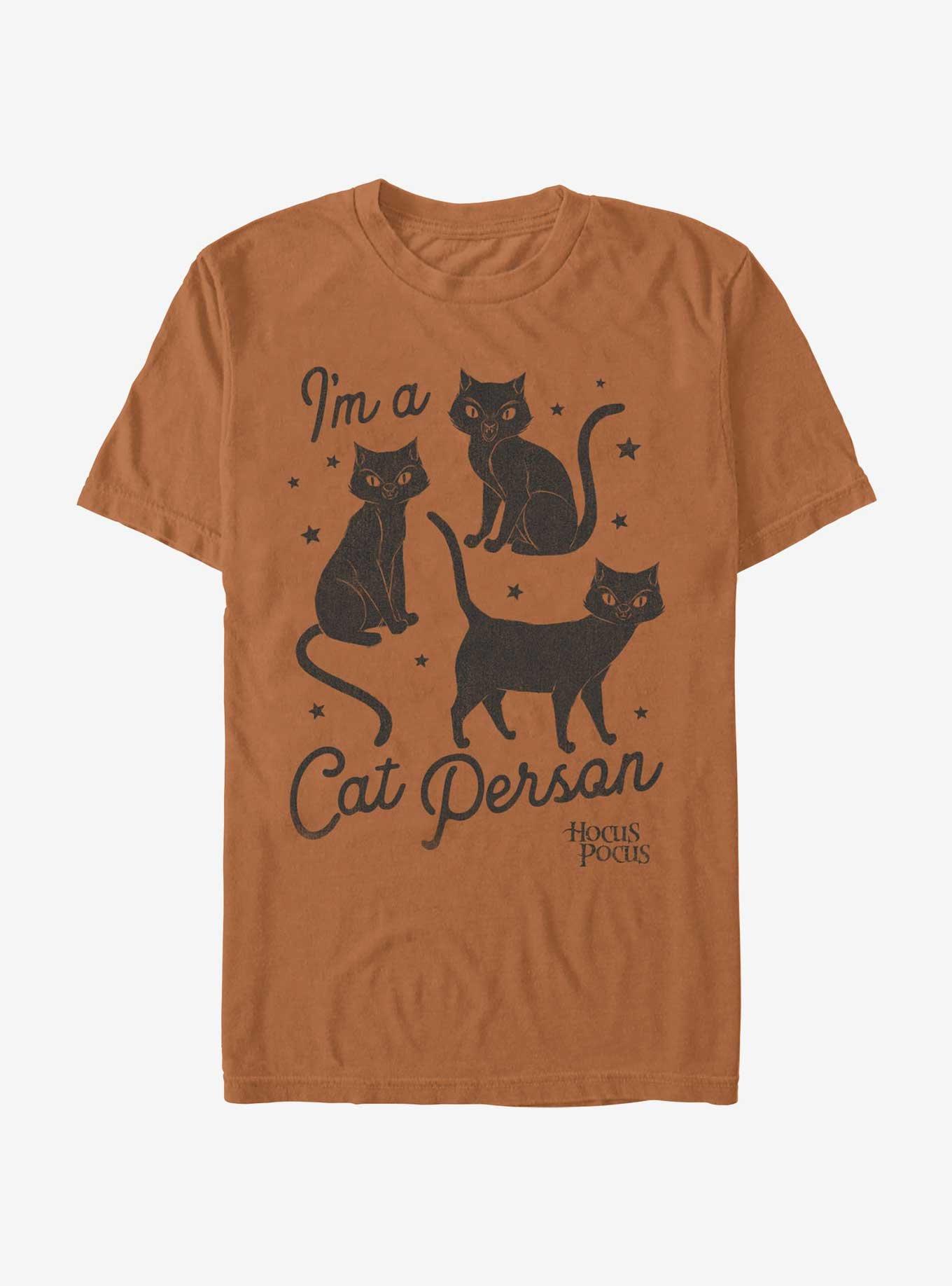 Disney Hocus Pocus I Am A Cat Person Garment Dye T-Shirt, YAM, hi-res